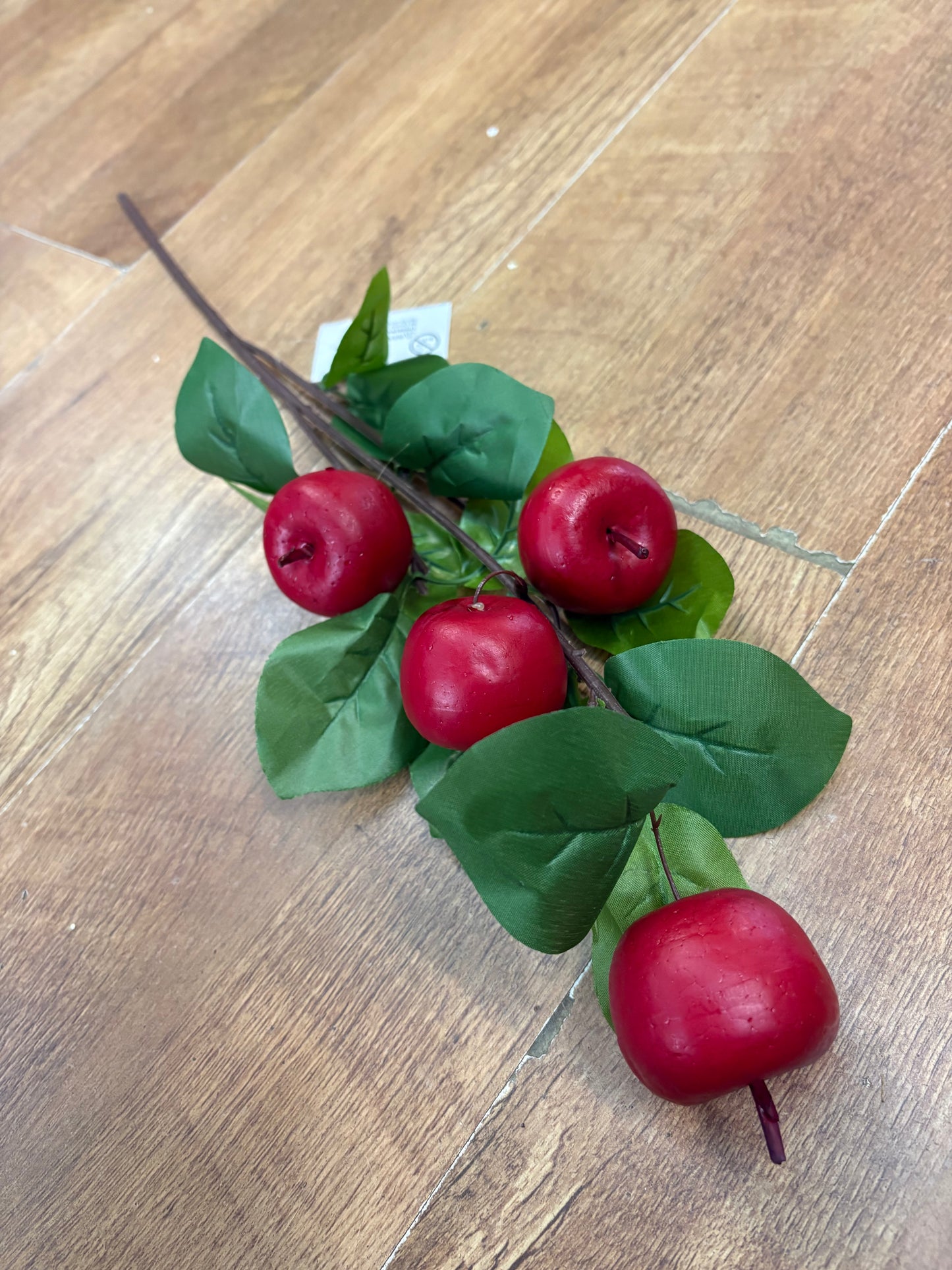 Bundle of 3 red apple stems