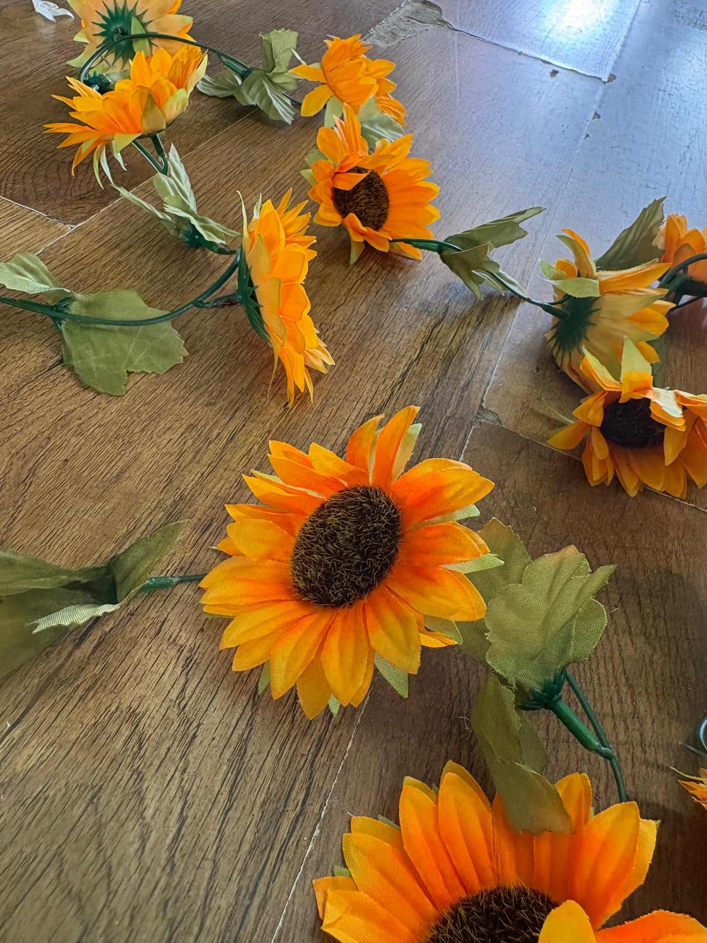 230cm sunflower garland