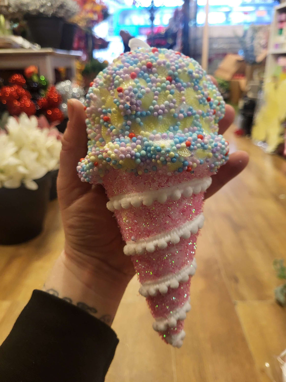 Hanging Sprinkled candy ice cream image 5