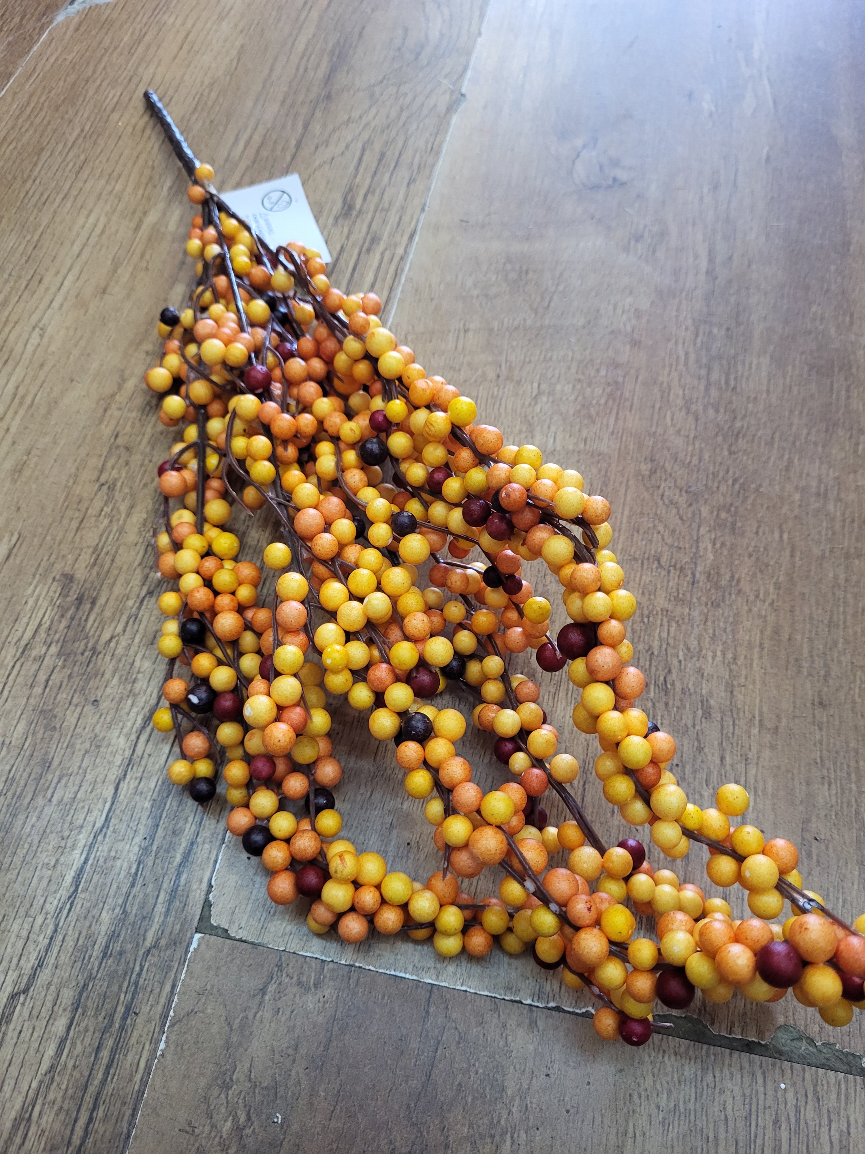 Autumnal berry branch - 3 colours available image 5