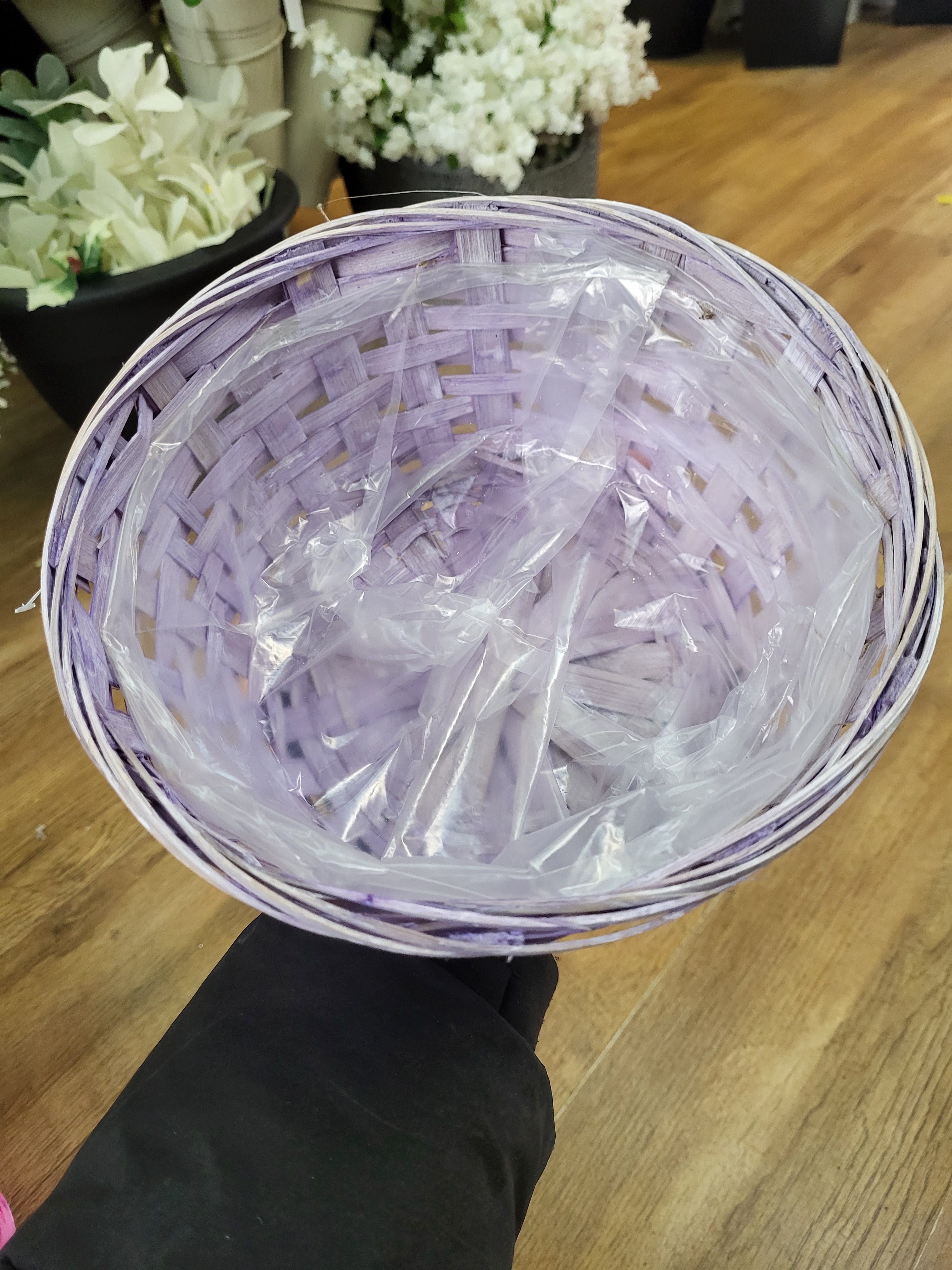 Bamboo baskets - 2 colours available  - 21x10cm image 6