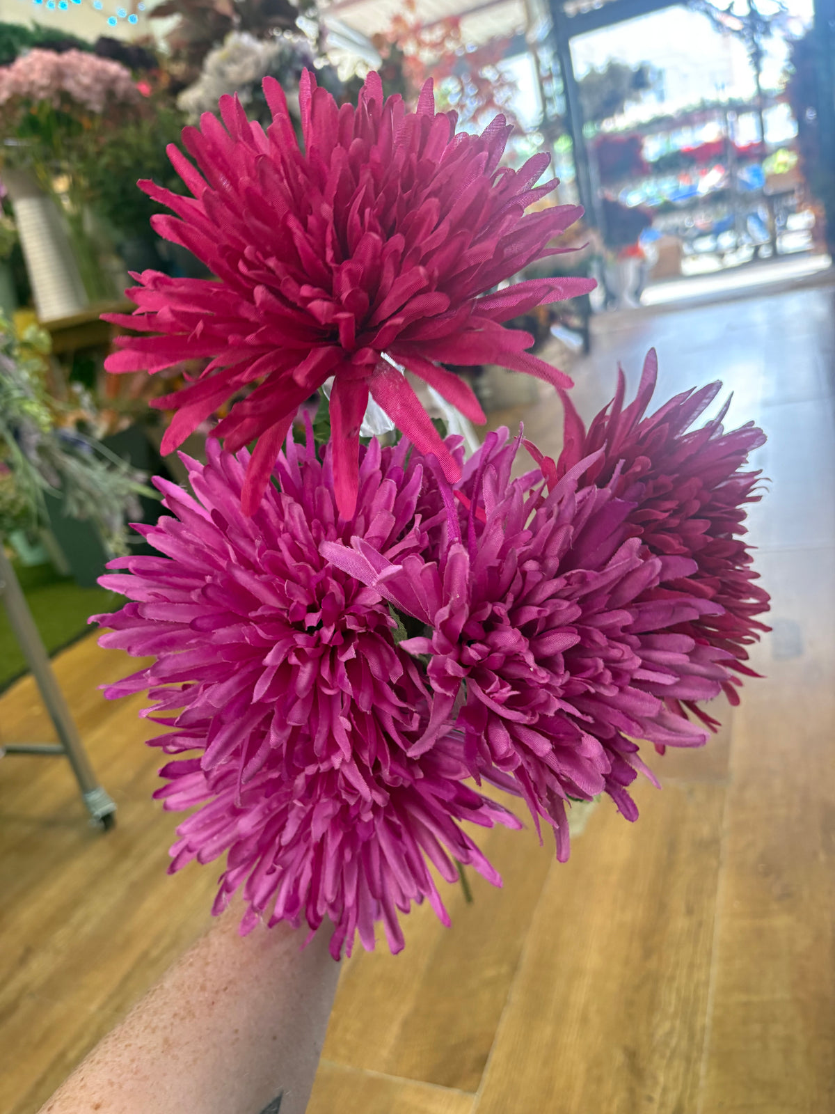 Long stem pink and purple clearance bundle