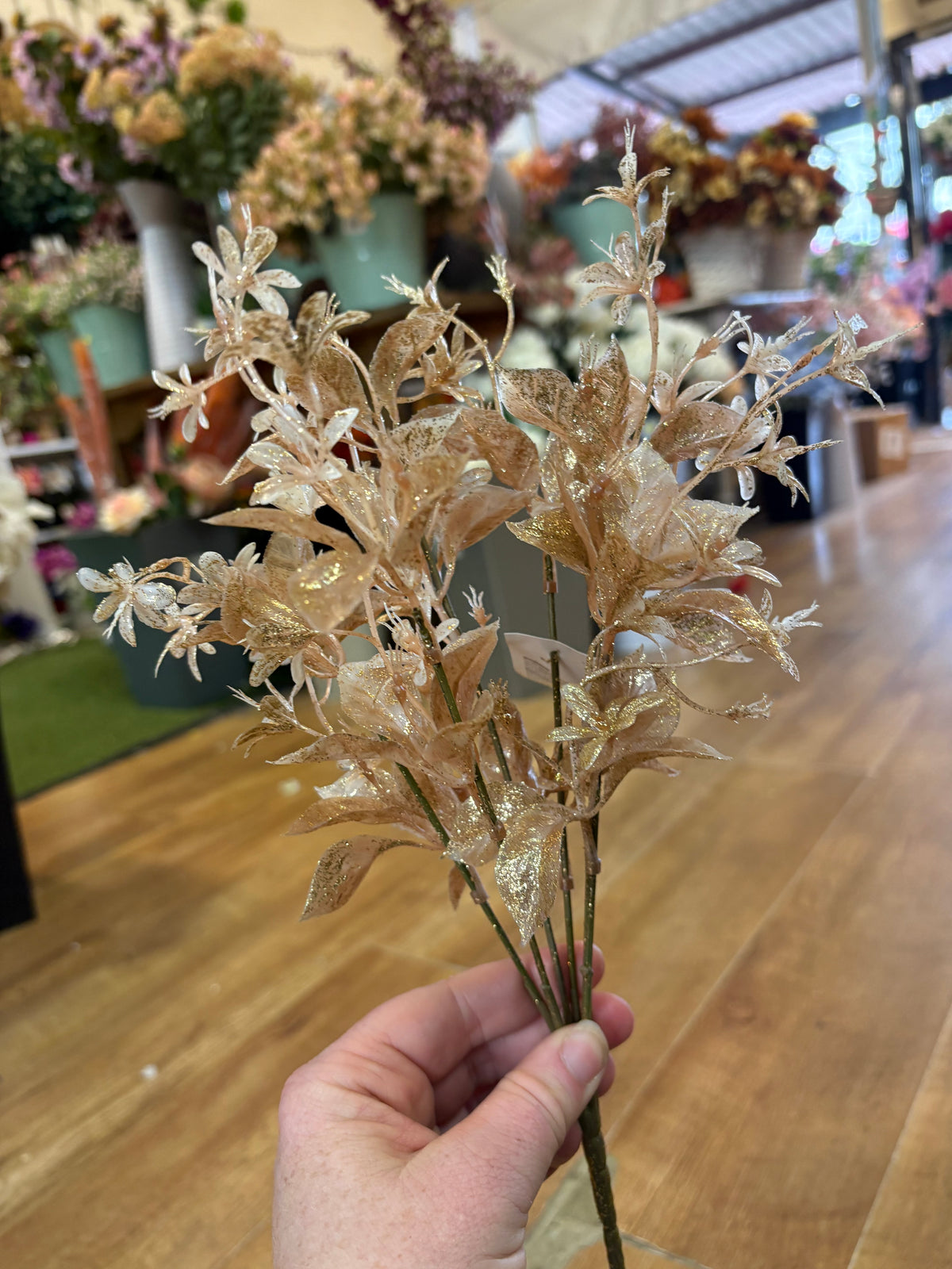 Autumn glitter foliage bush - 4 colours available