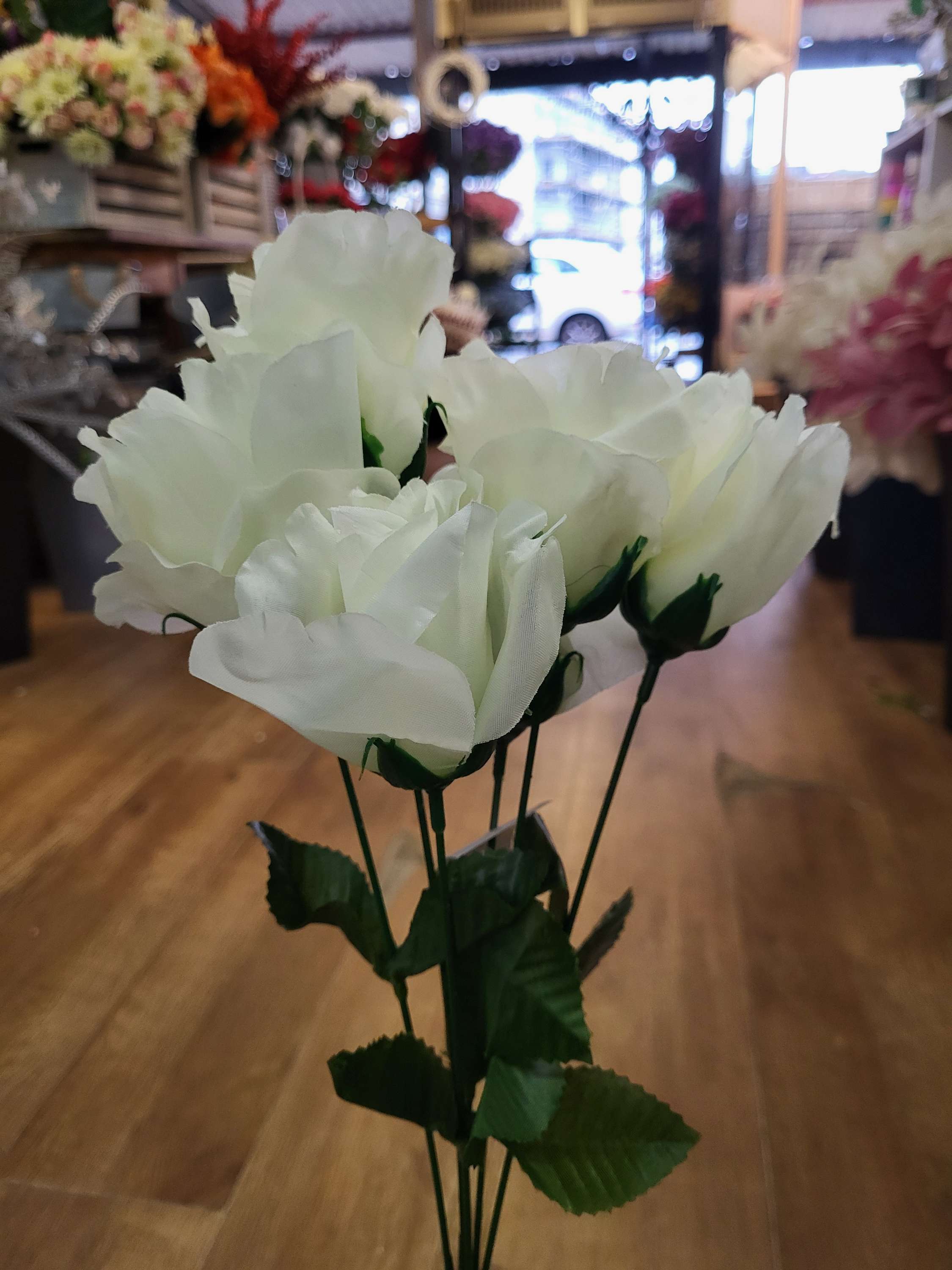 Ivory flowers  - 4 styles available image 5