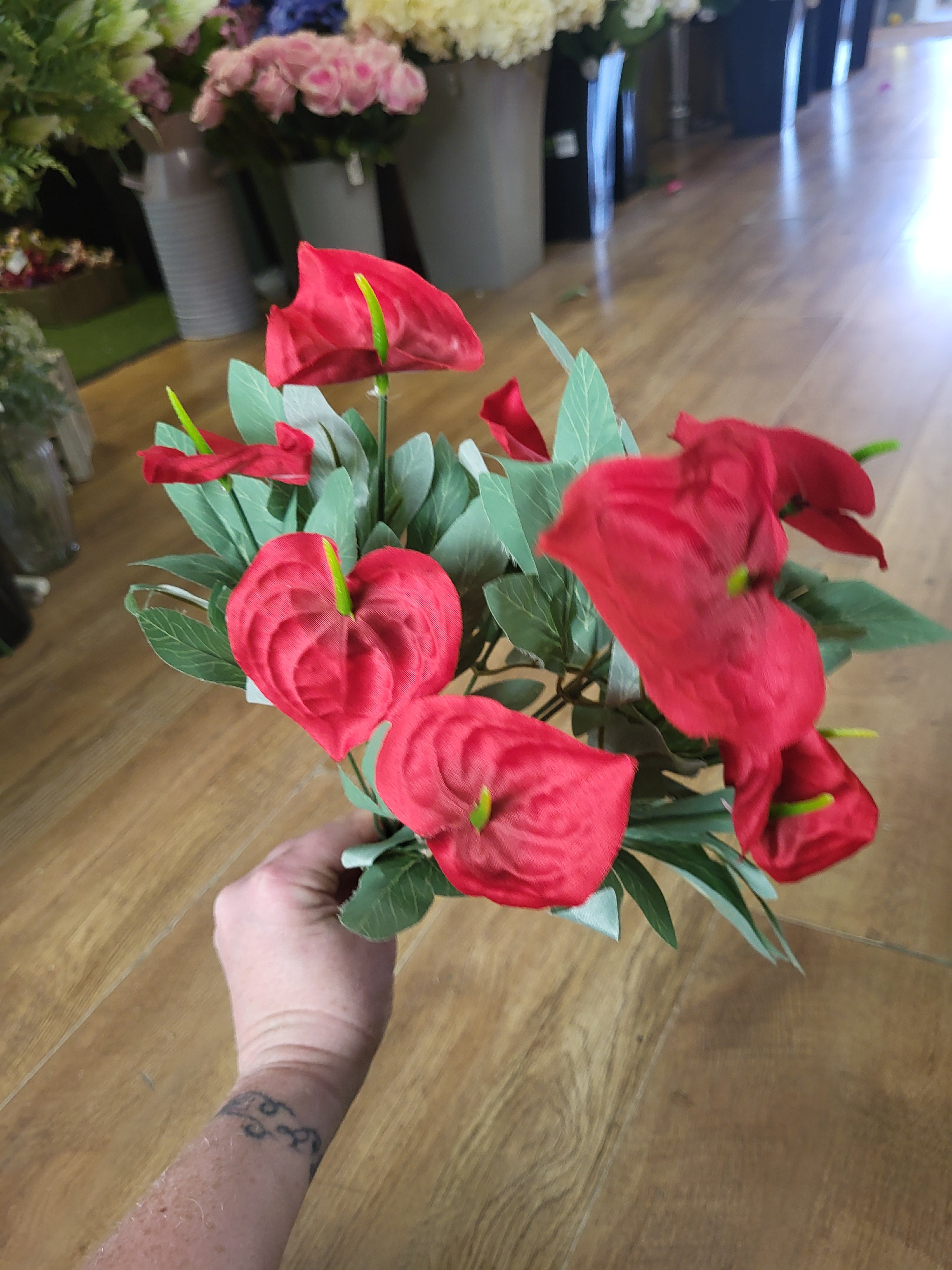 Calla lily big bunch - 3 colours available image 10