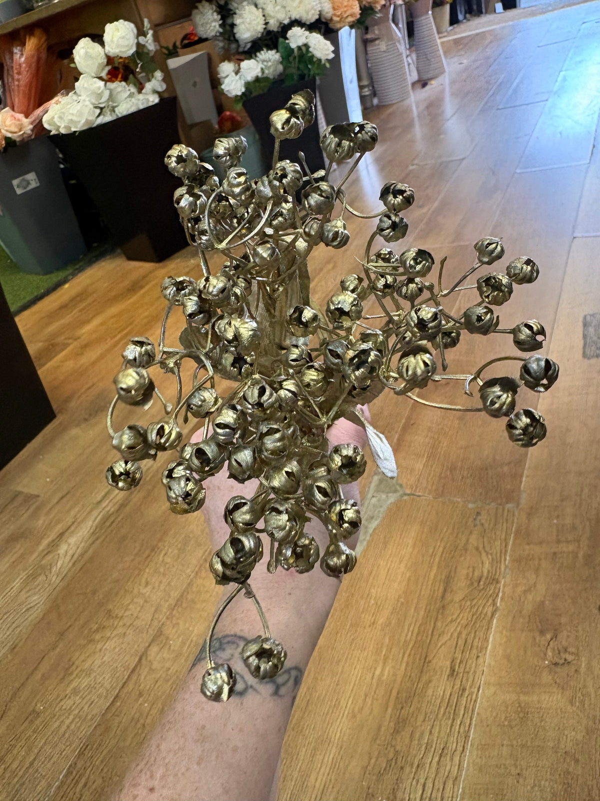 Metallic babies breath bunch - 3 colours available