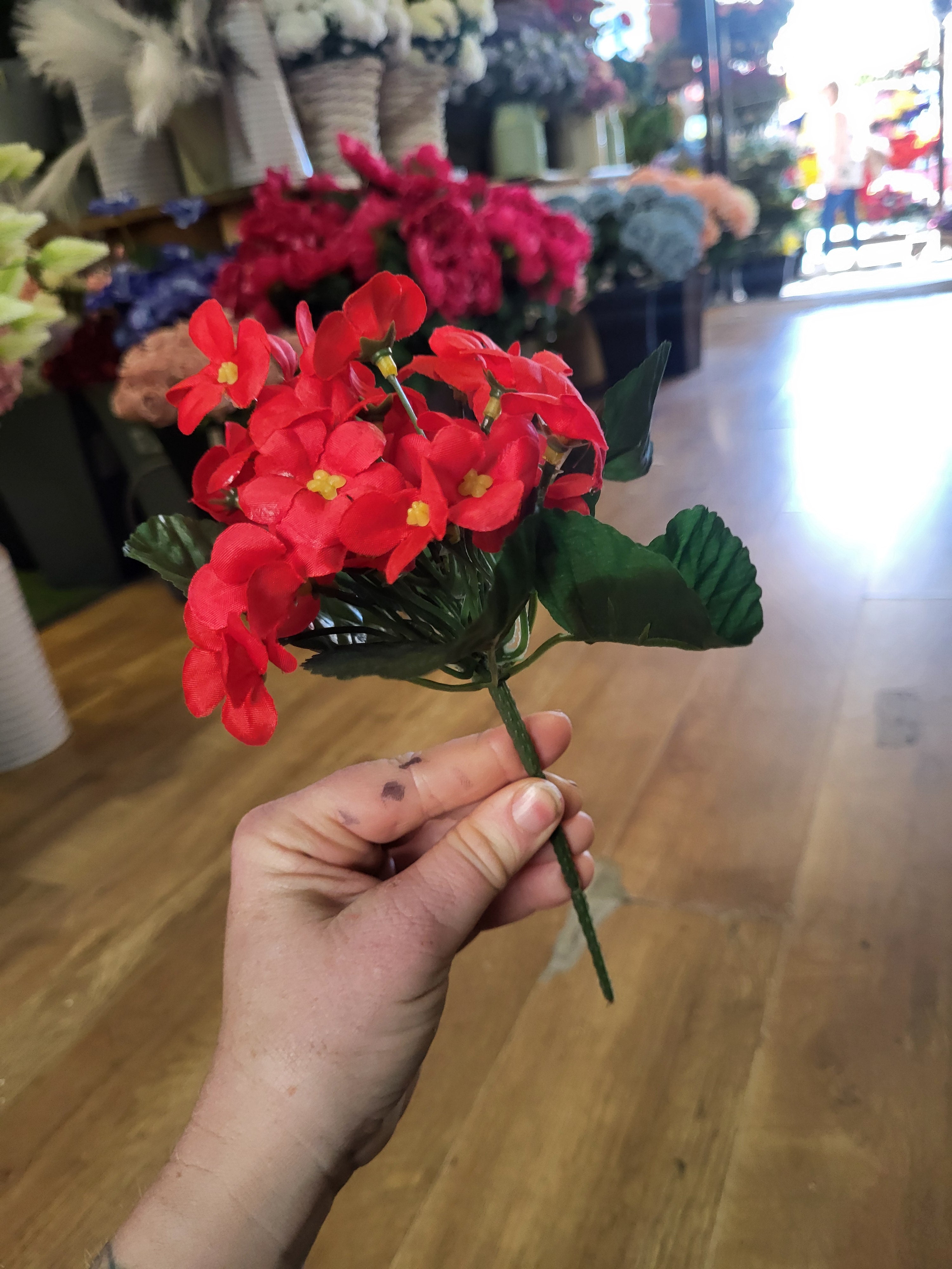 Small violet posy - 7 colours available image 3