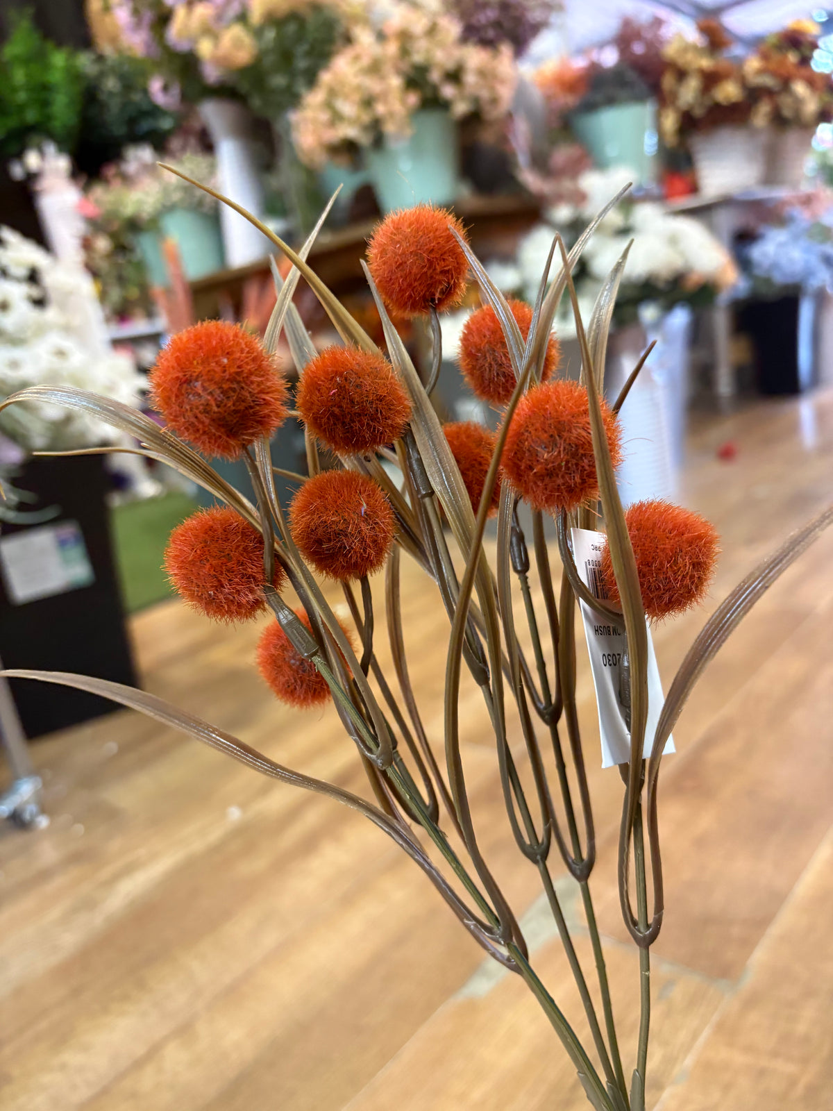 Fluffy ball Pom bush - 3 colours available