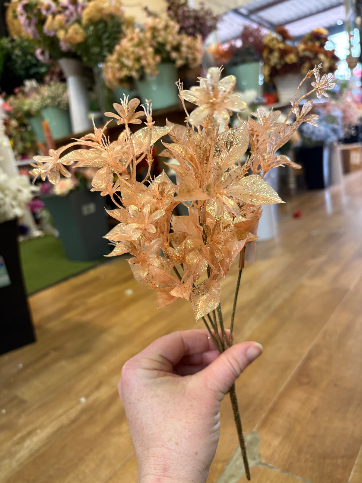 Autumn glitter foliage bush - 4 colours available