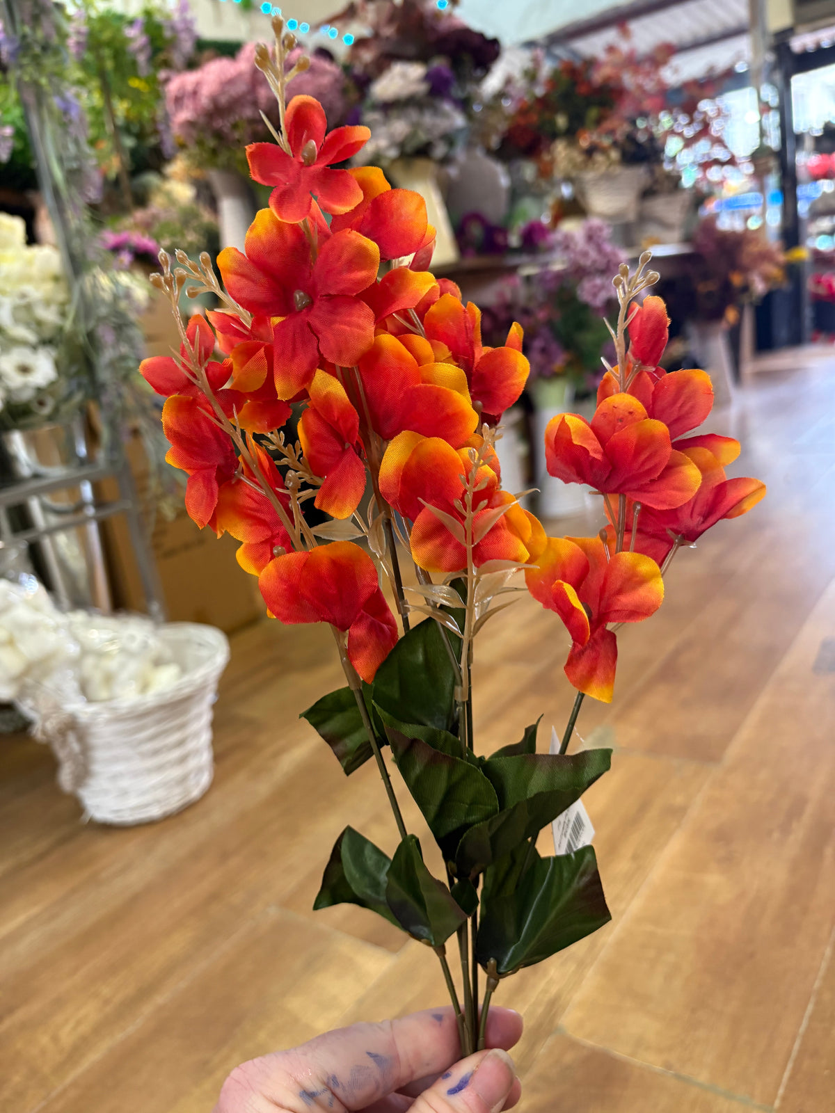 Autumn Floral bush - 3 colours available