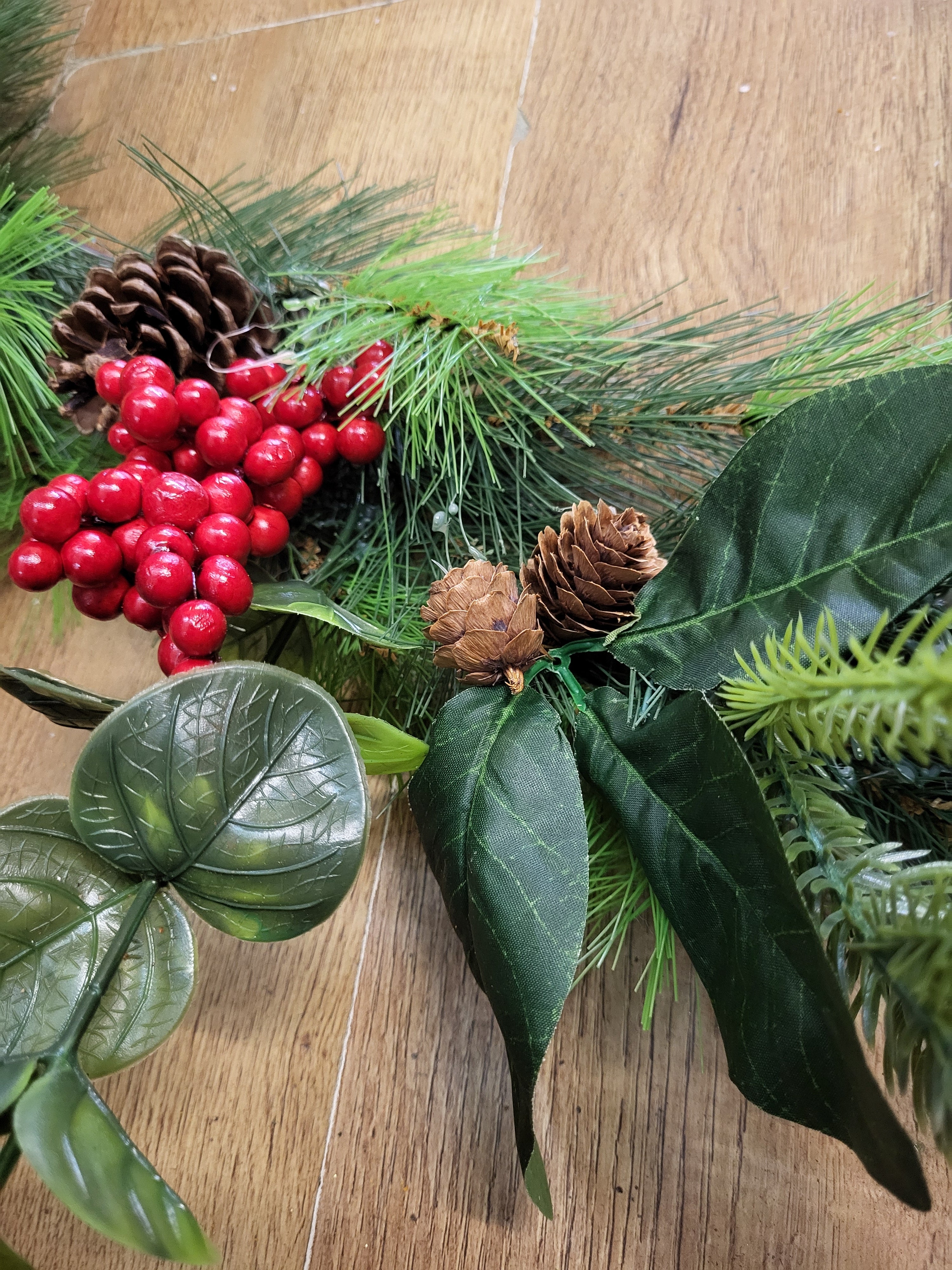 Bundle of our woodland eucalyptus and berries garland and wreath  image 6