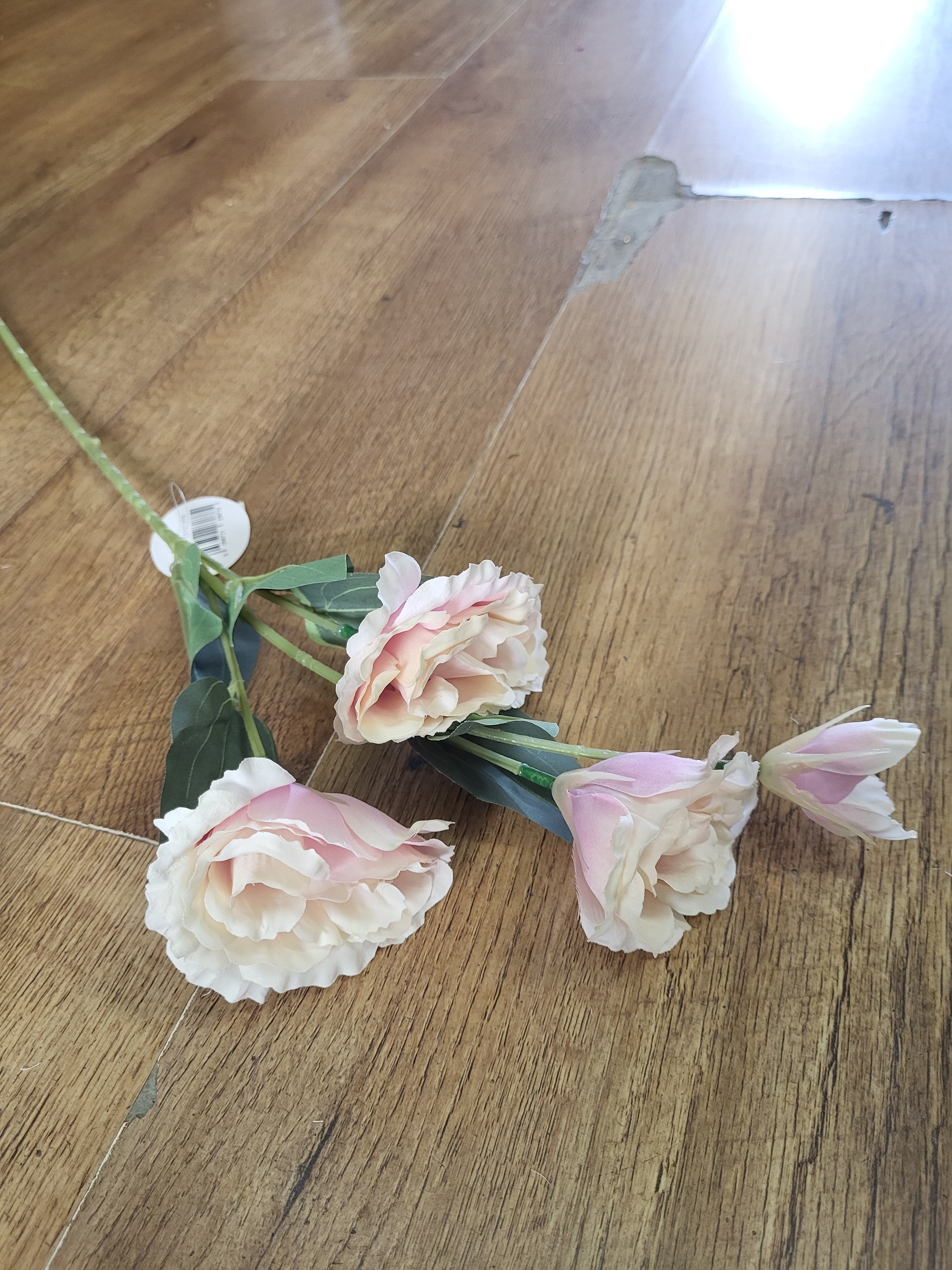 Long stem pale pink lisianthus  image 2