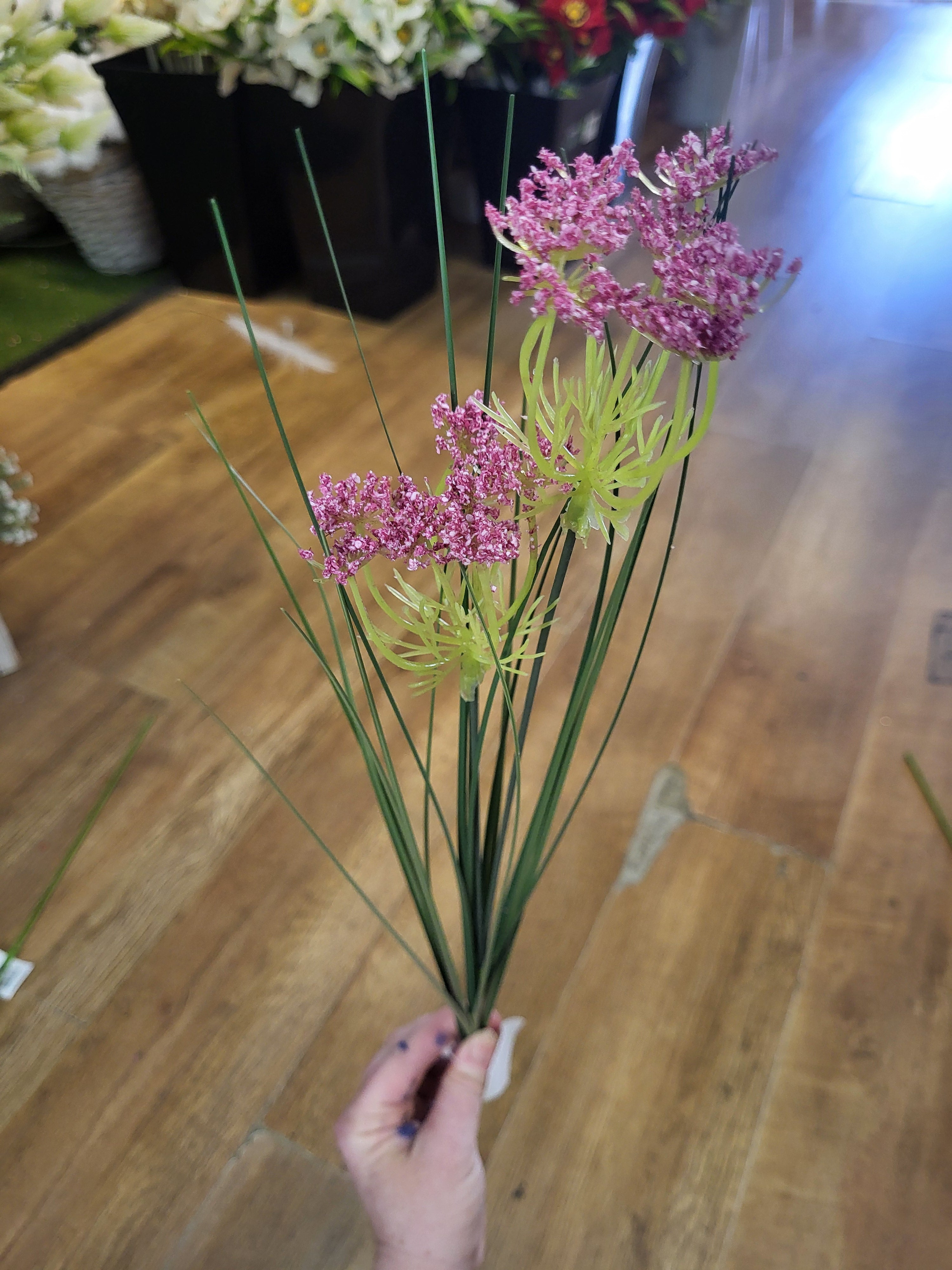 Long stem Allium grass - 3 colours available image 8