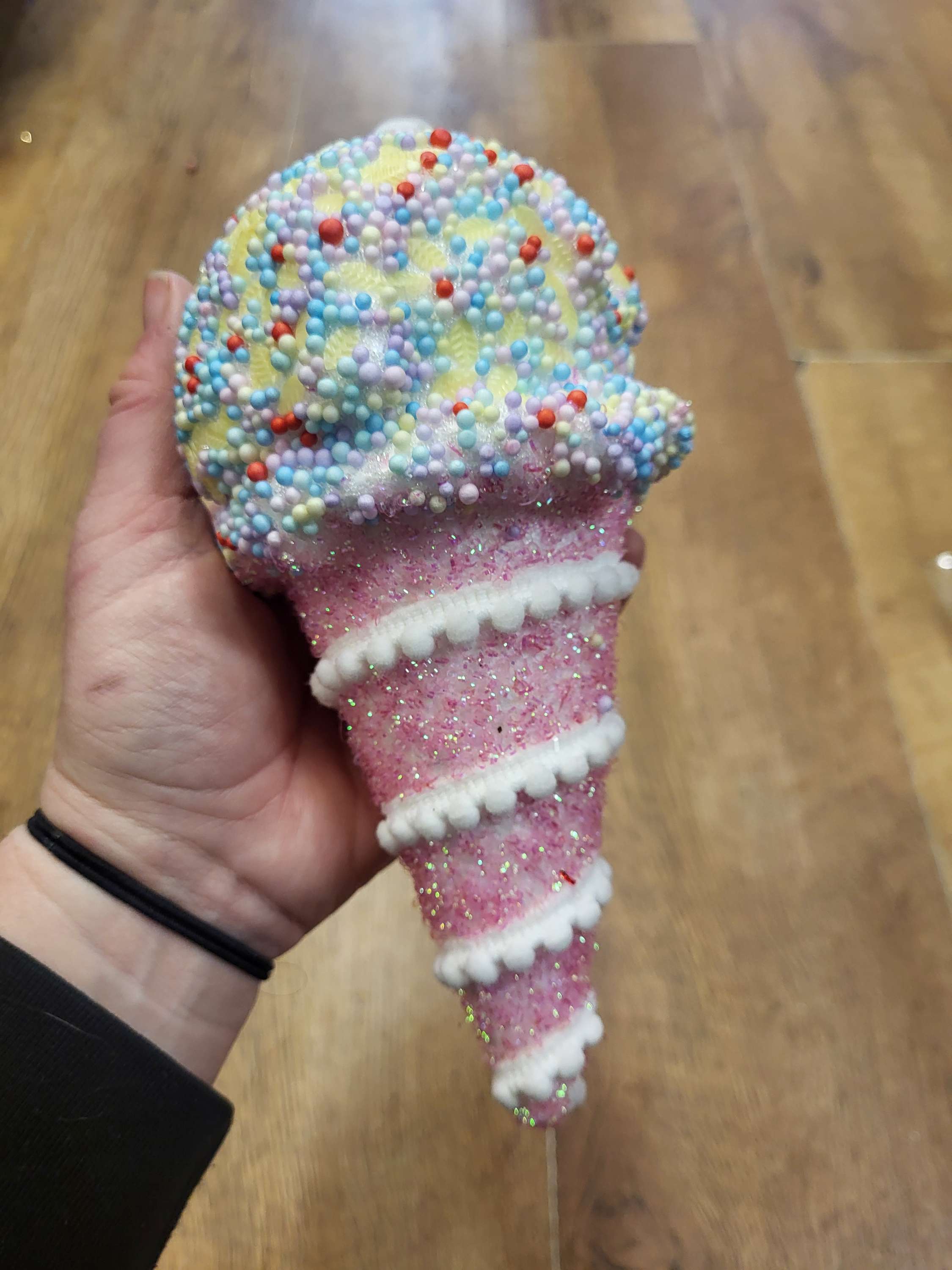 Hanging Sprinkled candy ice cream  image 1
