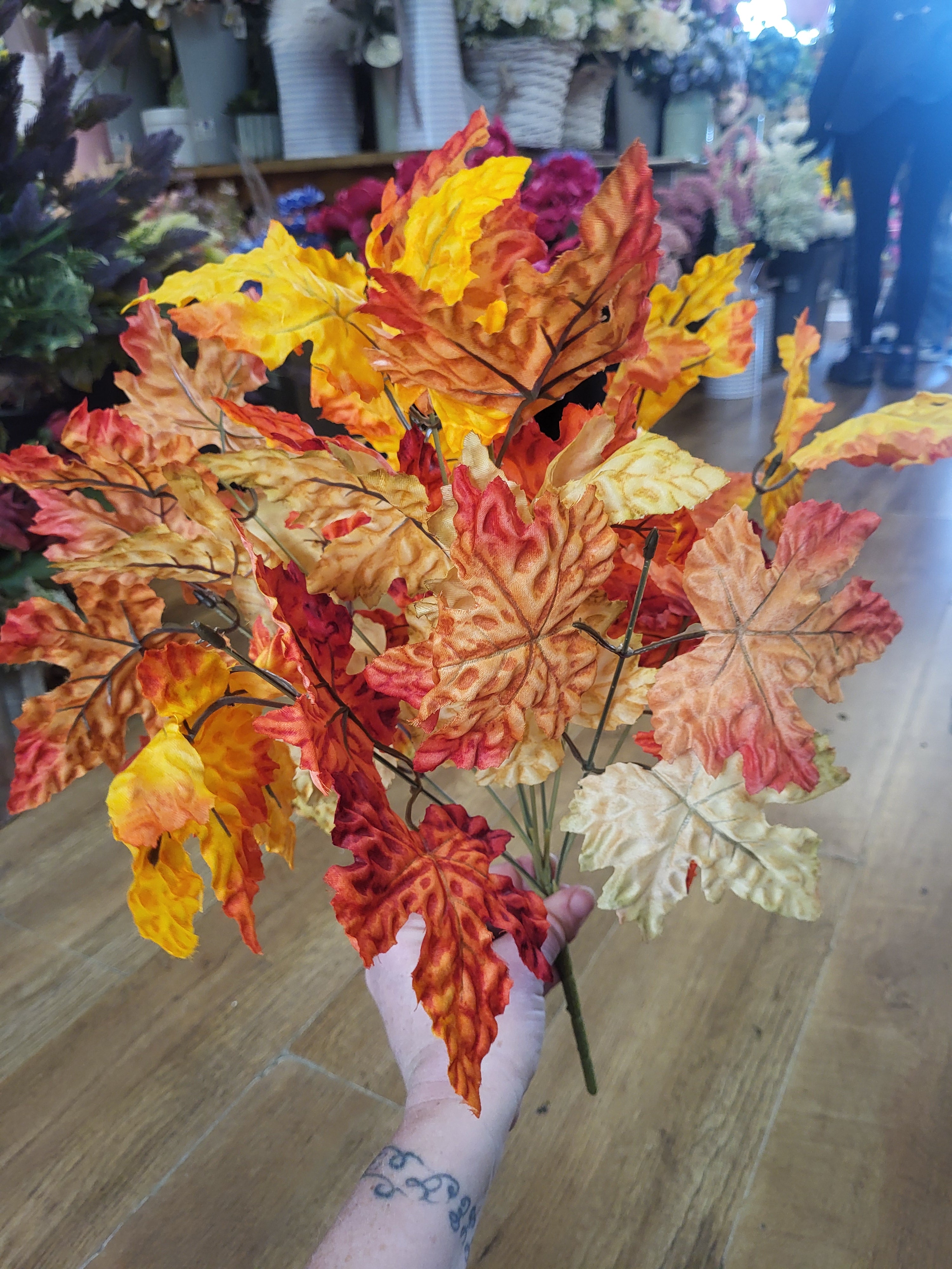 Big bunch of Autumn Maple leaf  image 0