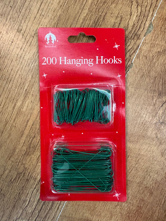 Pack of 200 hanging hooks