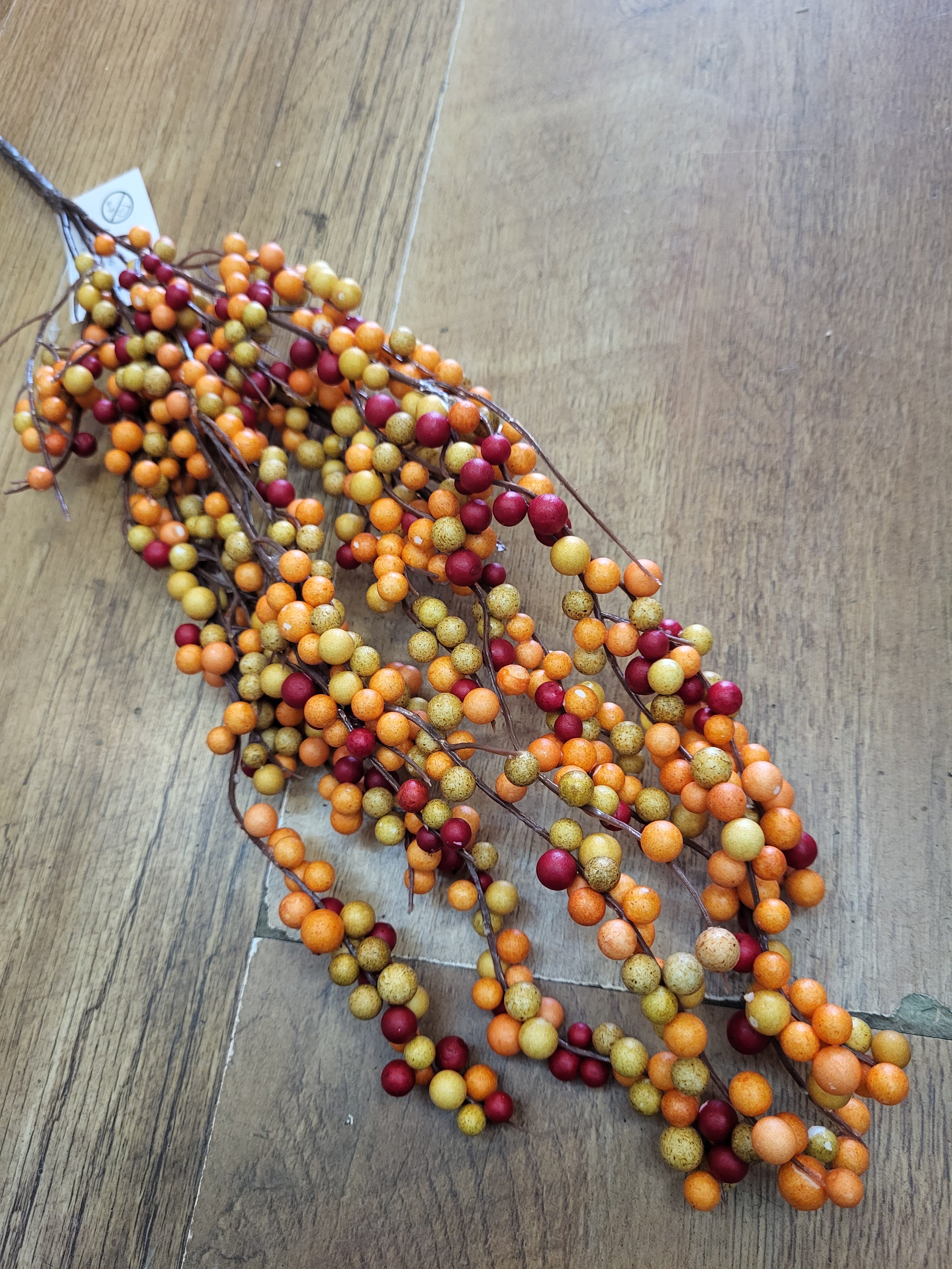 Autumnal berry branch - 3 colours available image 2