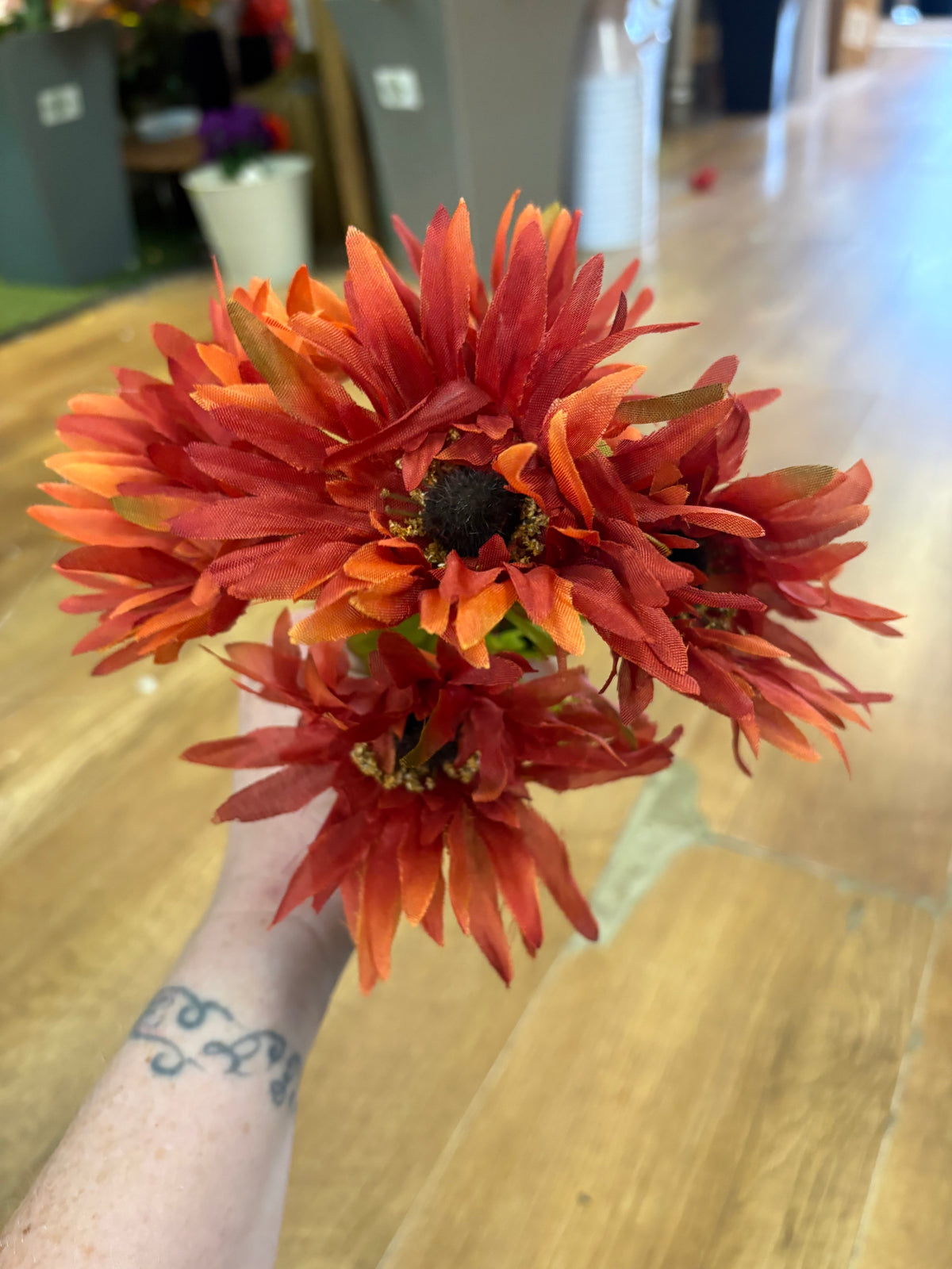 Autumn gerbera bush - 4 colours available
