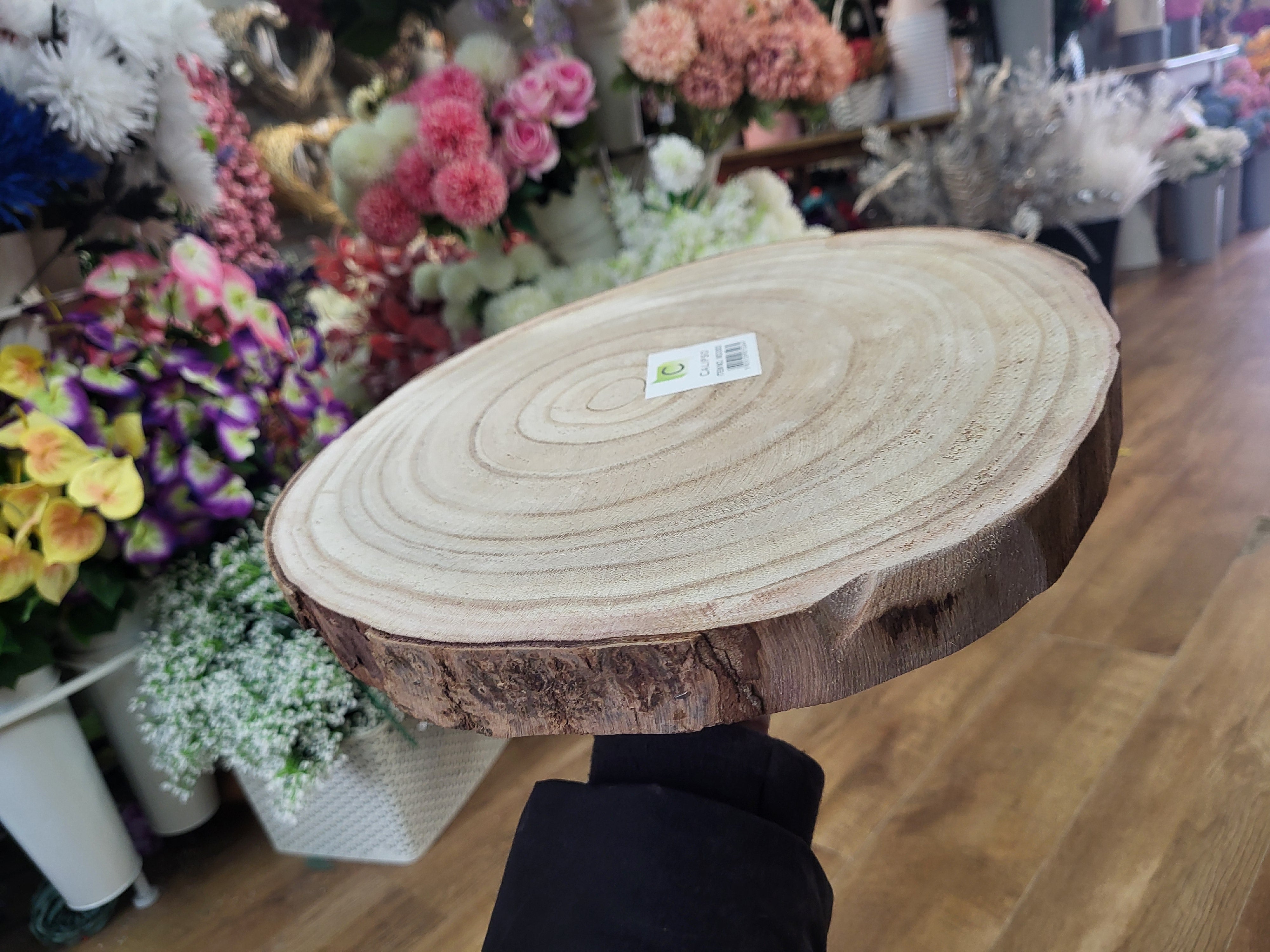 Wooden slice - 30x3cm image 2