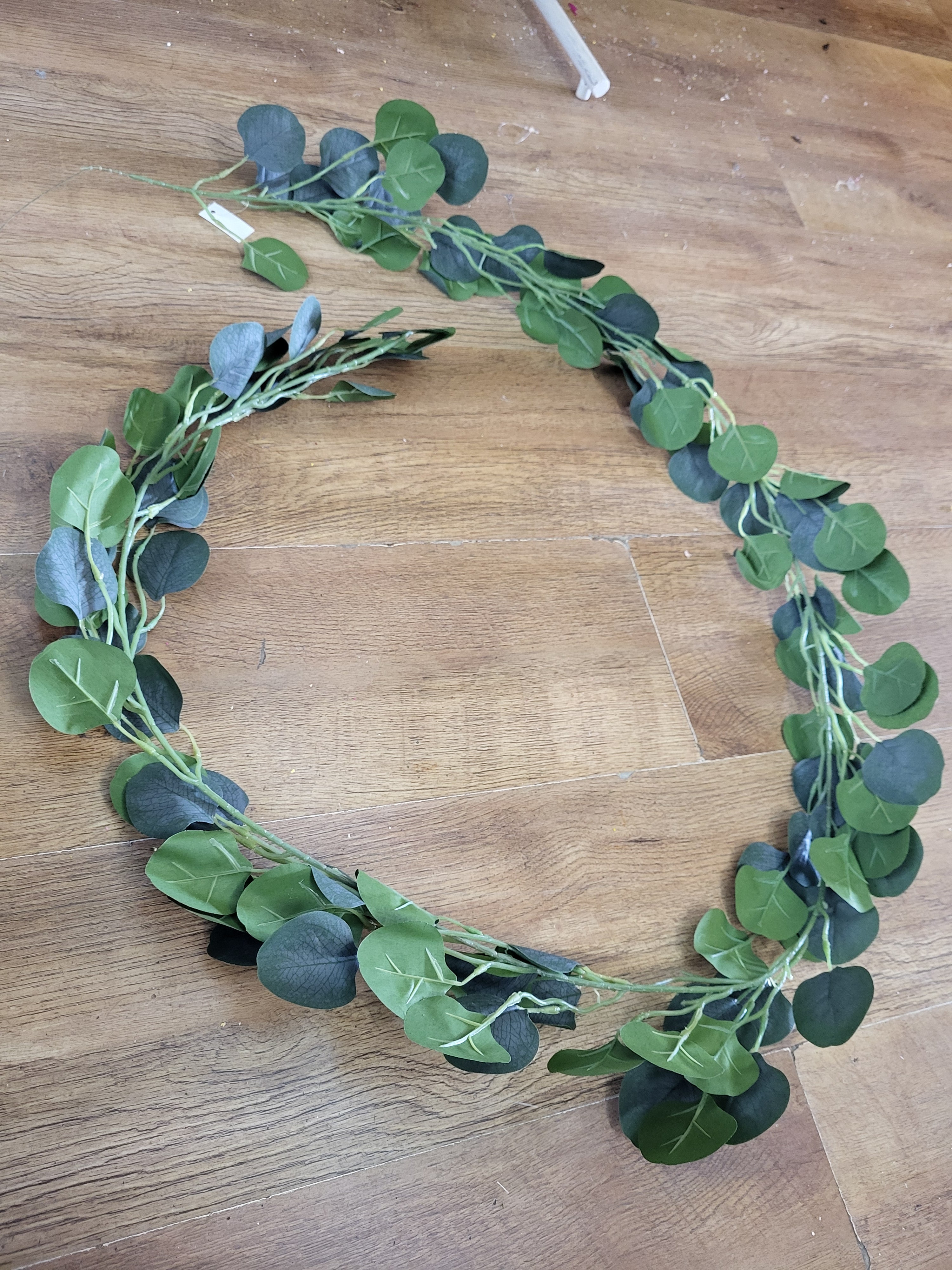 Silver dollar eucalyptus garland  image 0