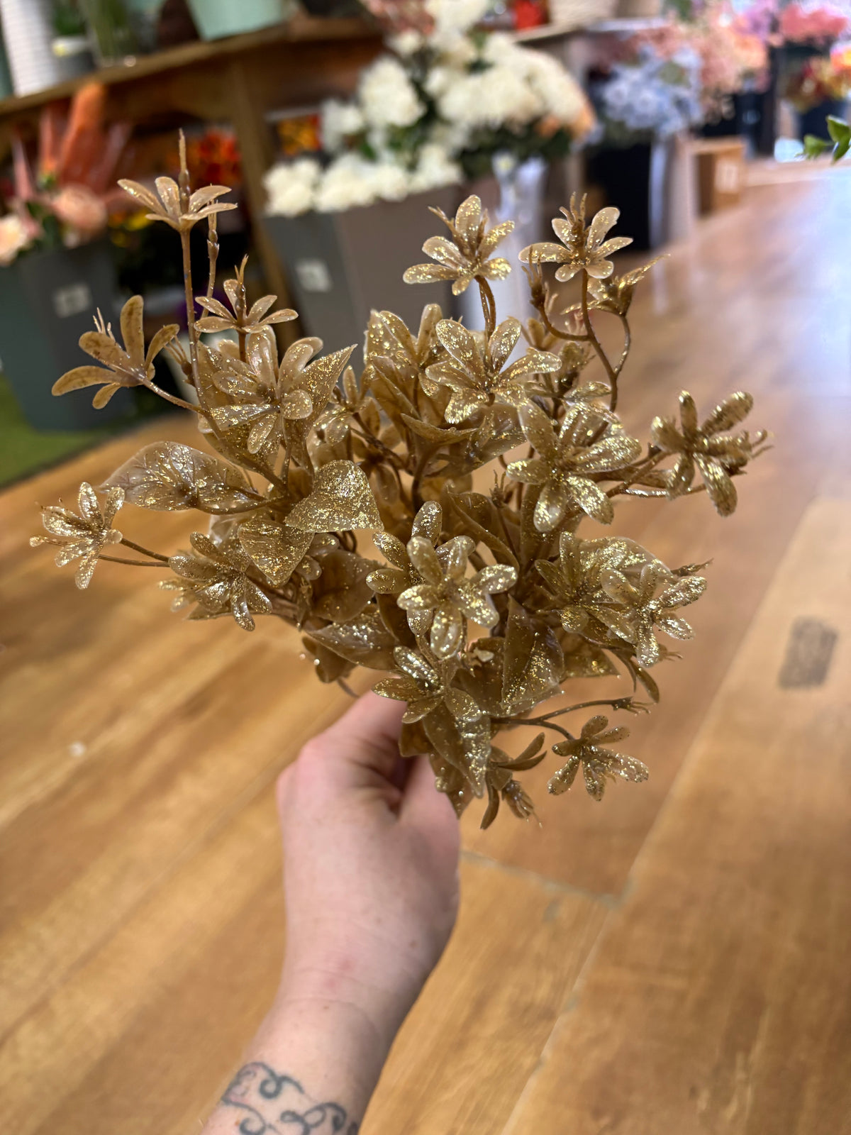 Autumn glitter foliage bush - 4 colours available