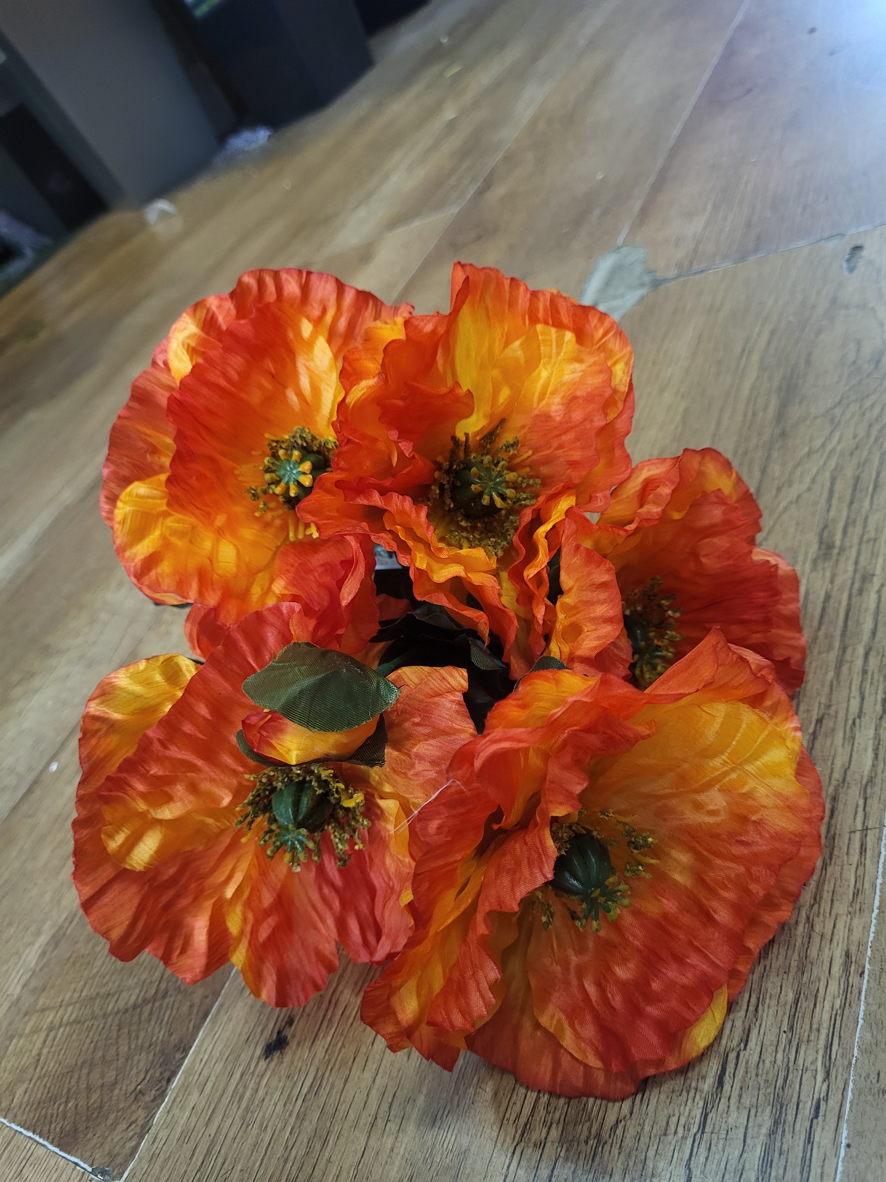 Large Wild Poppy bouquet  - 3 colours available image 9