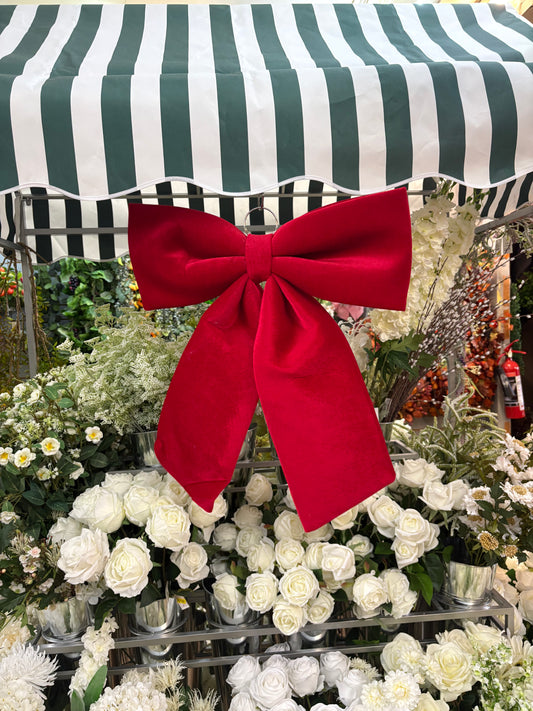 Giant 60cm Red Christmas Bow