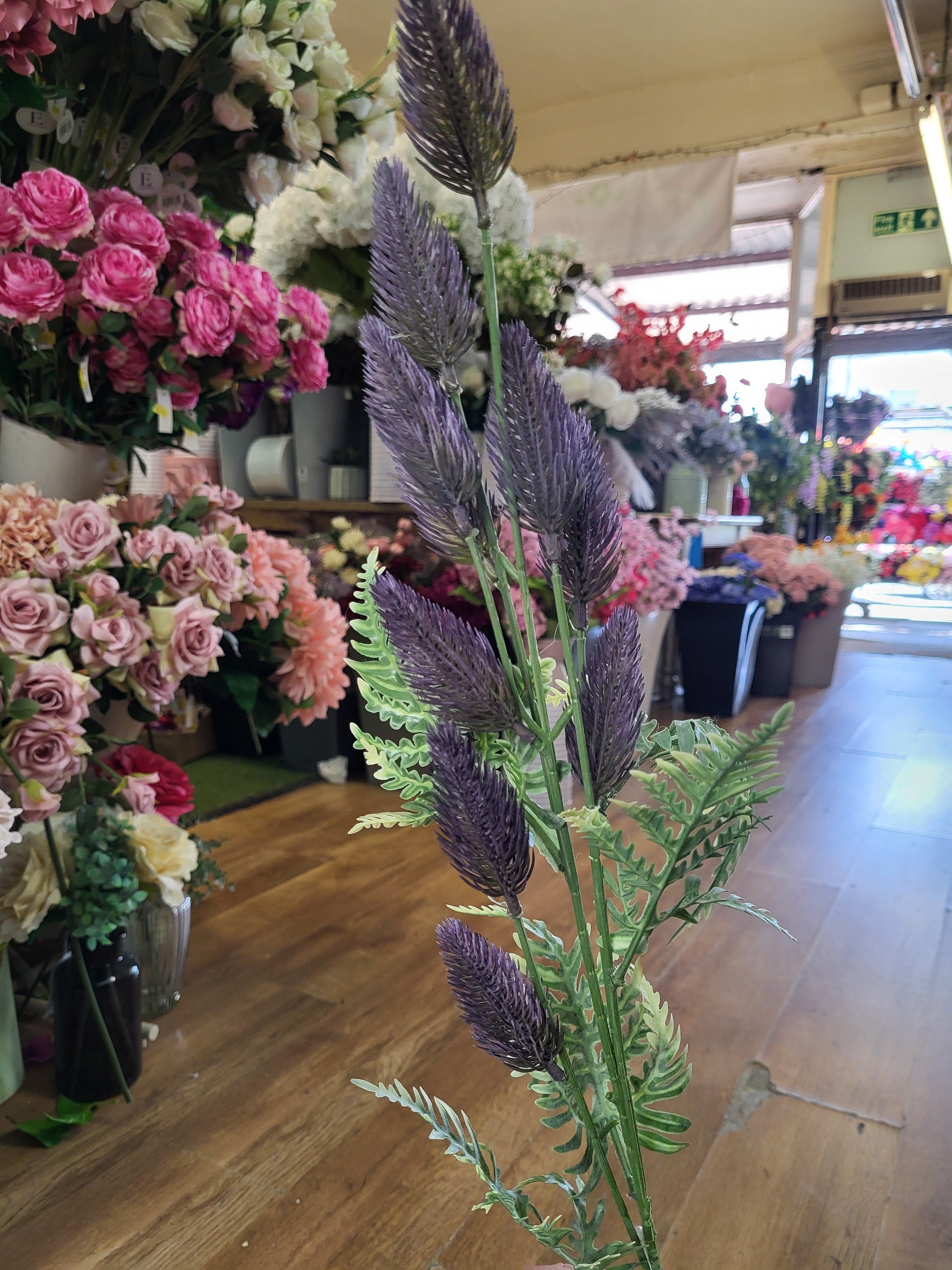 Tall thistle spray - 3 colours available image 2