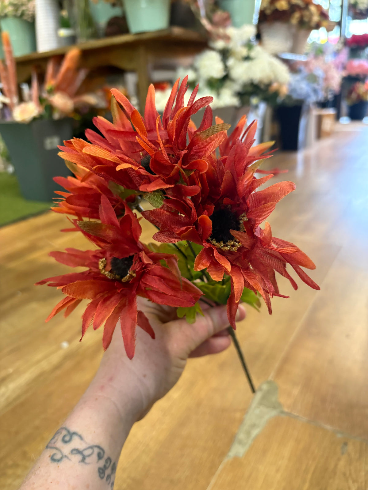 Autumn gerbera bush - 4 colours available