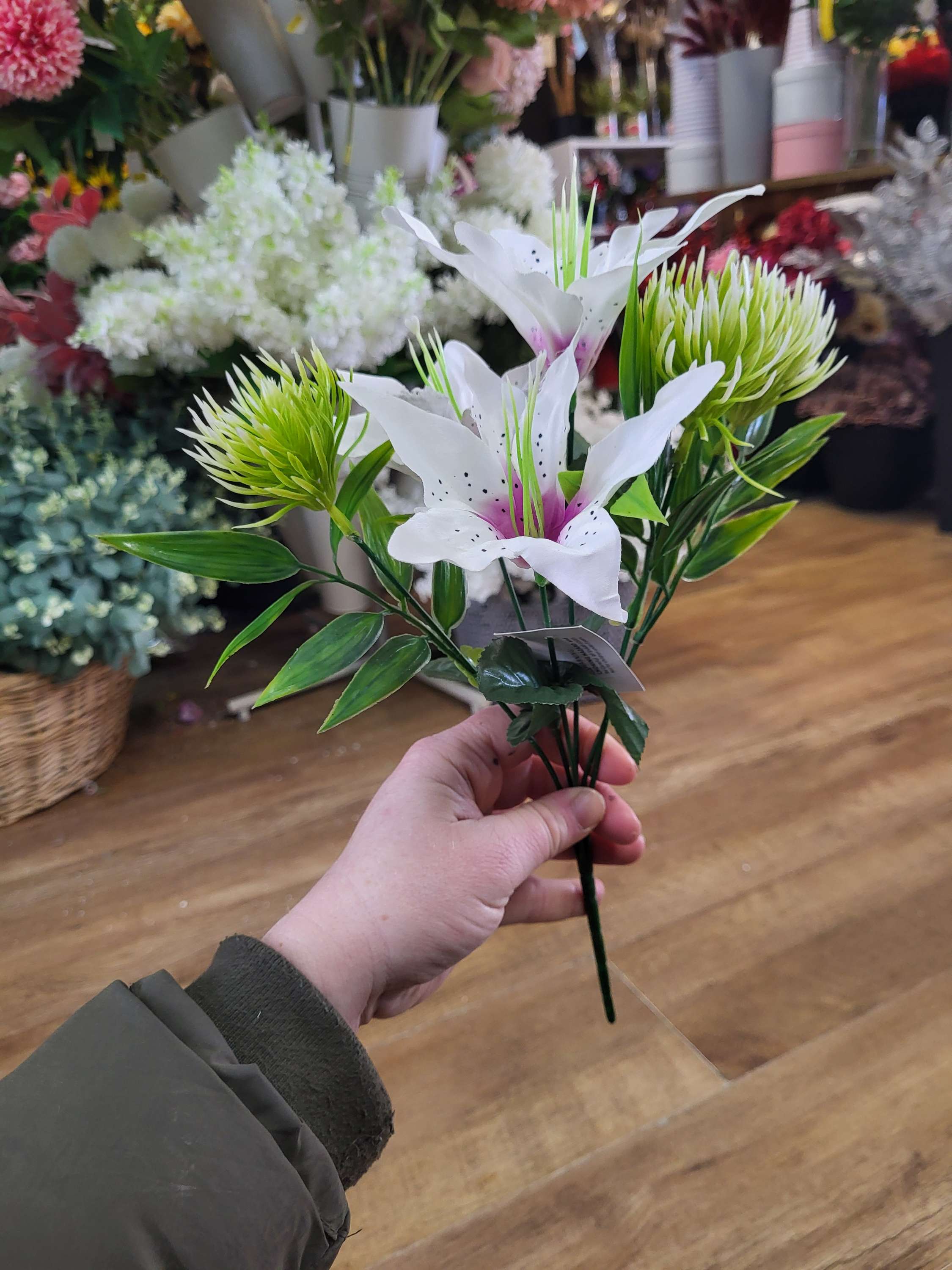 Tiger lily and allium bunch - 6 colours available image 5