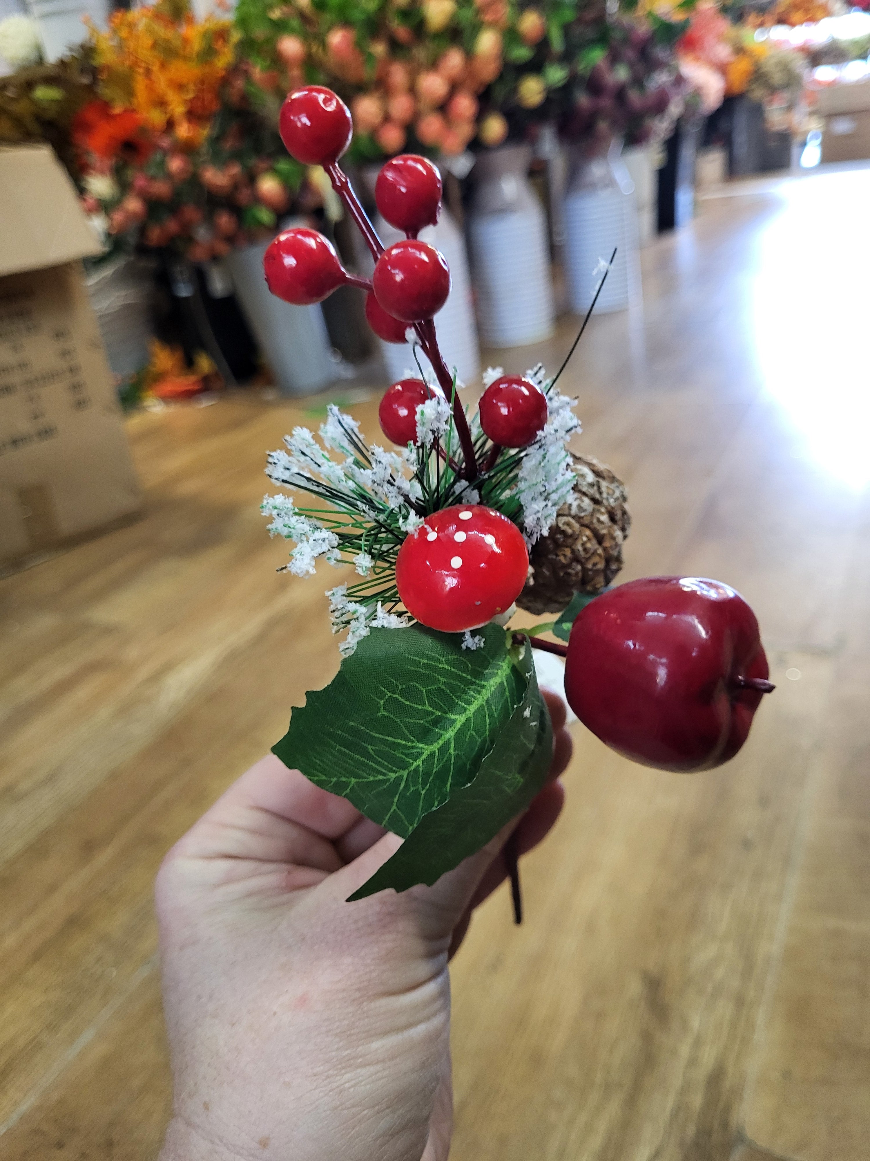 Apple and mini Toadstool pick image 1