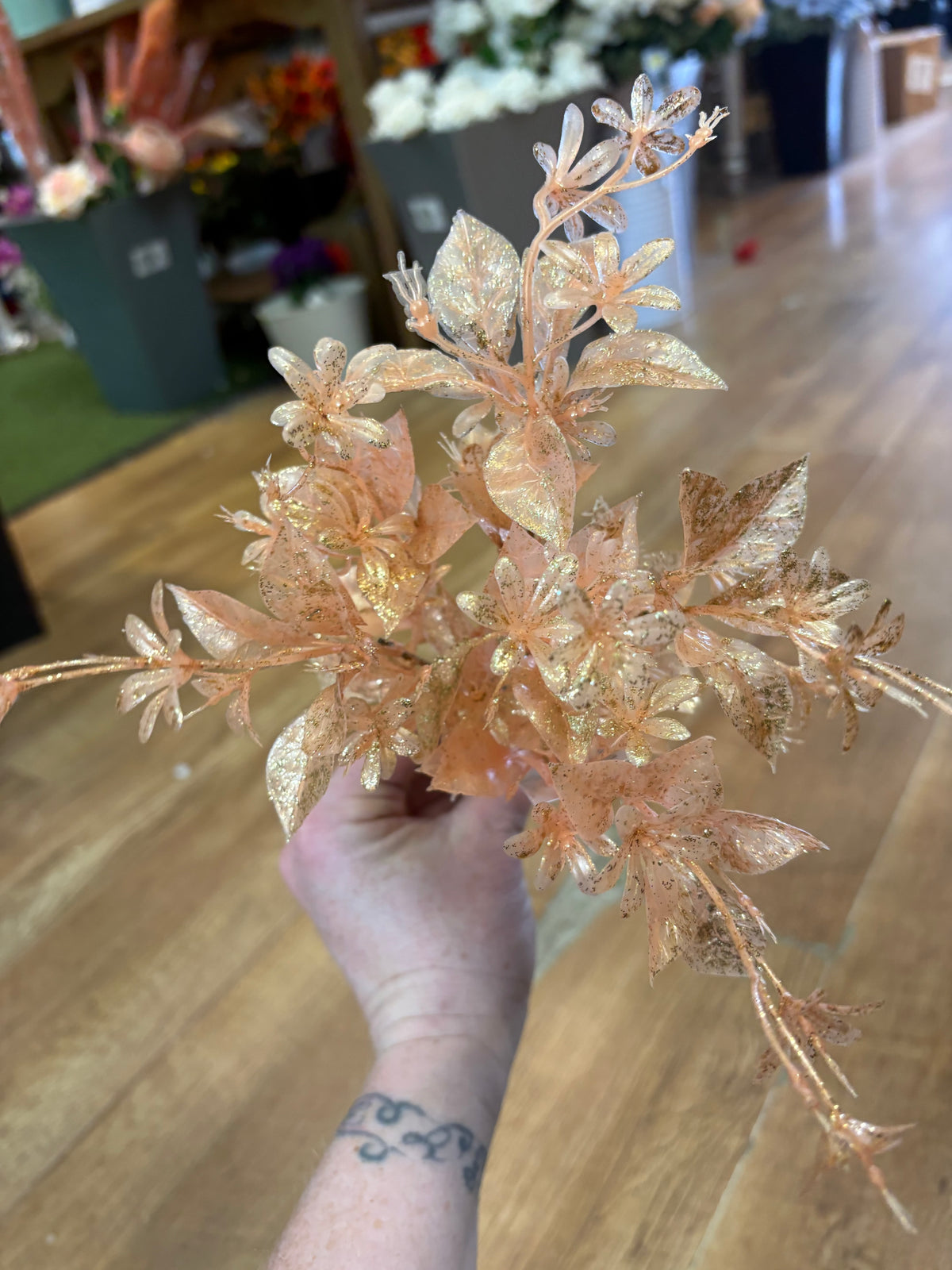 Autumn glitter foliage bush - 4 colours available