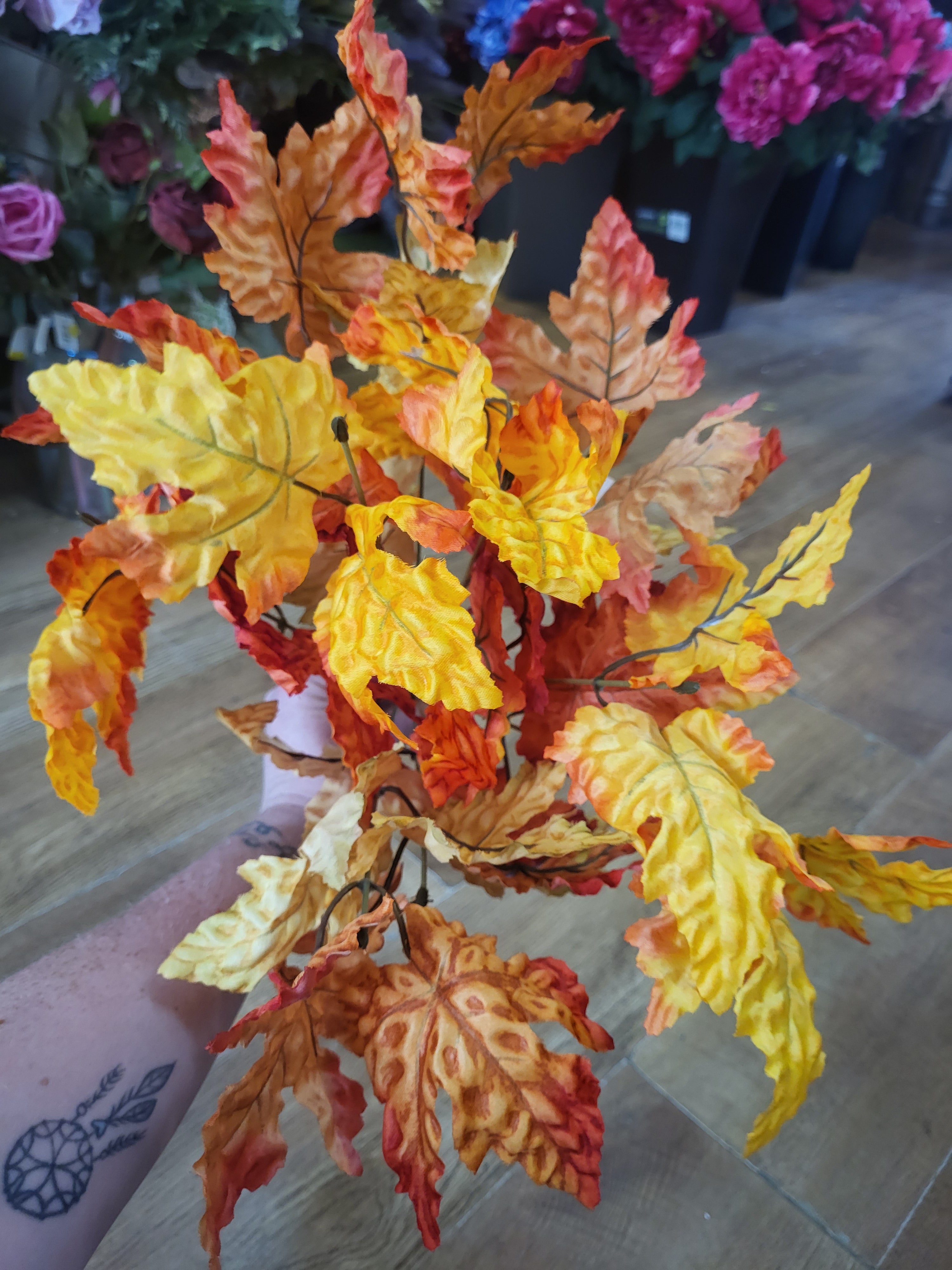 Big bunch of Autumn Maple leaf  image 4