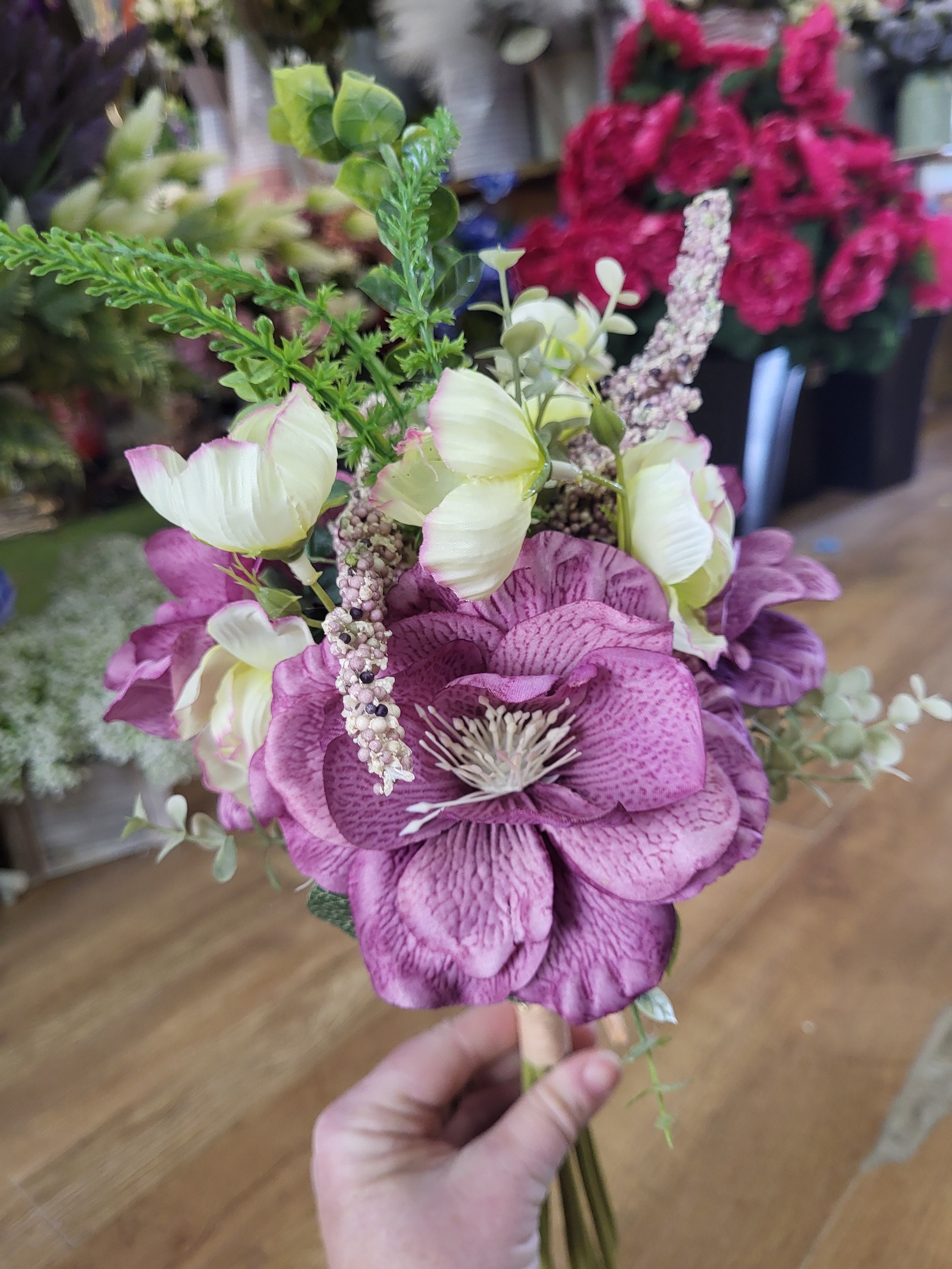 Hand tied Mauve Vanessa bundle  image 3