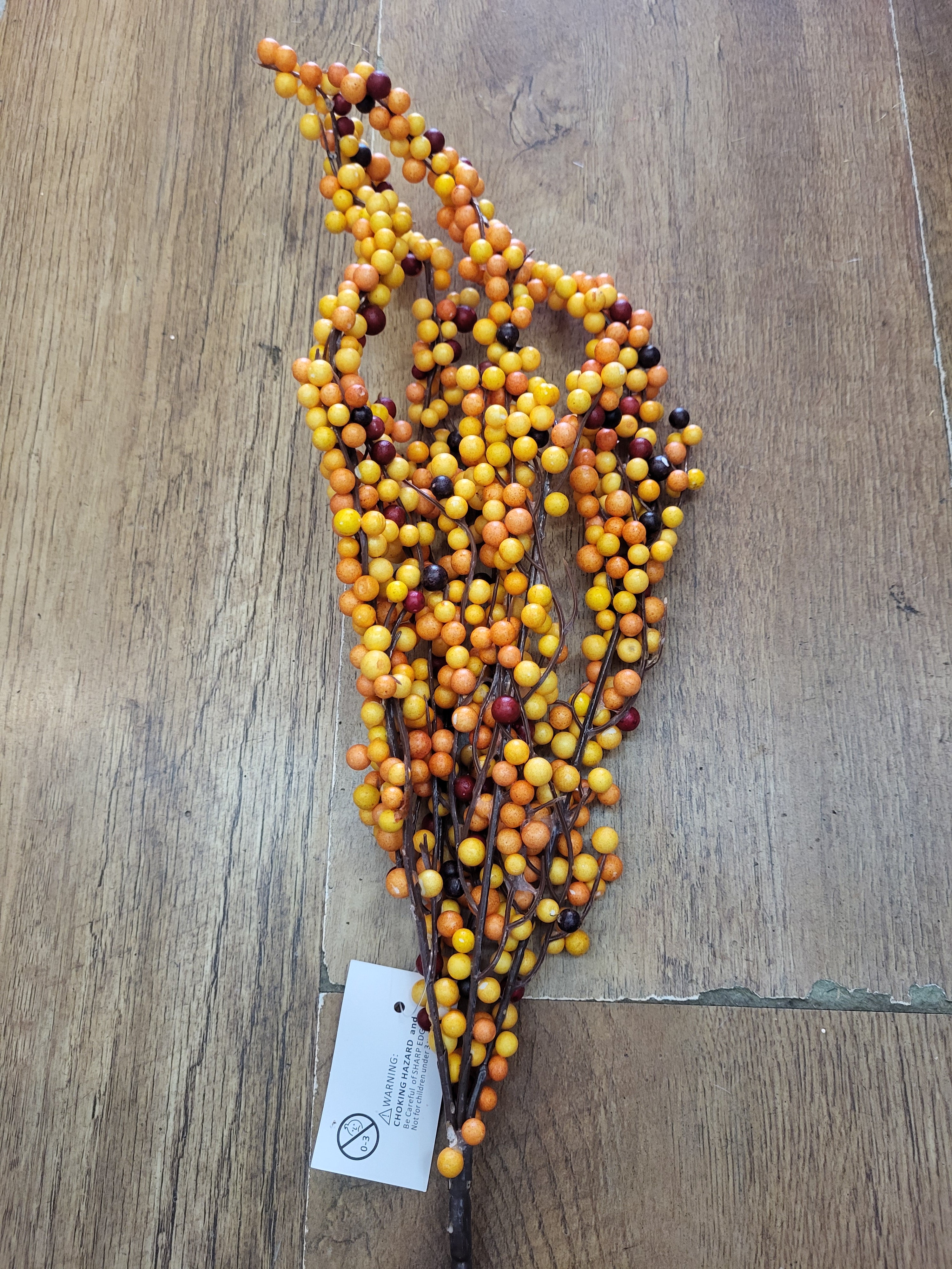 Autumnal berry branch - 3 colours available image 6