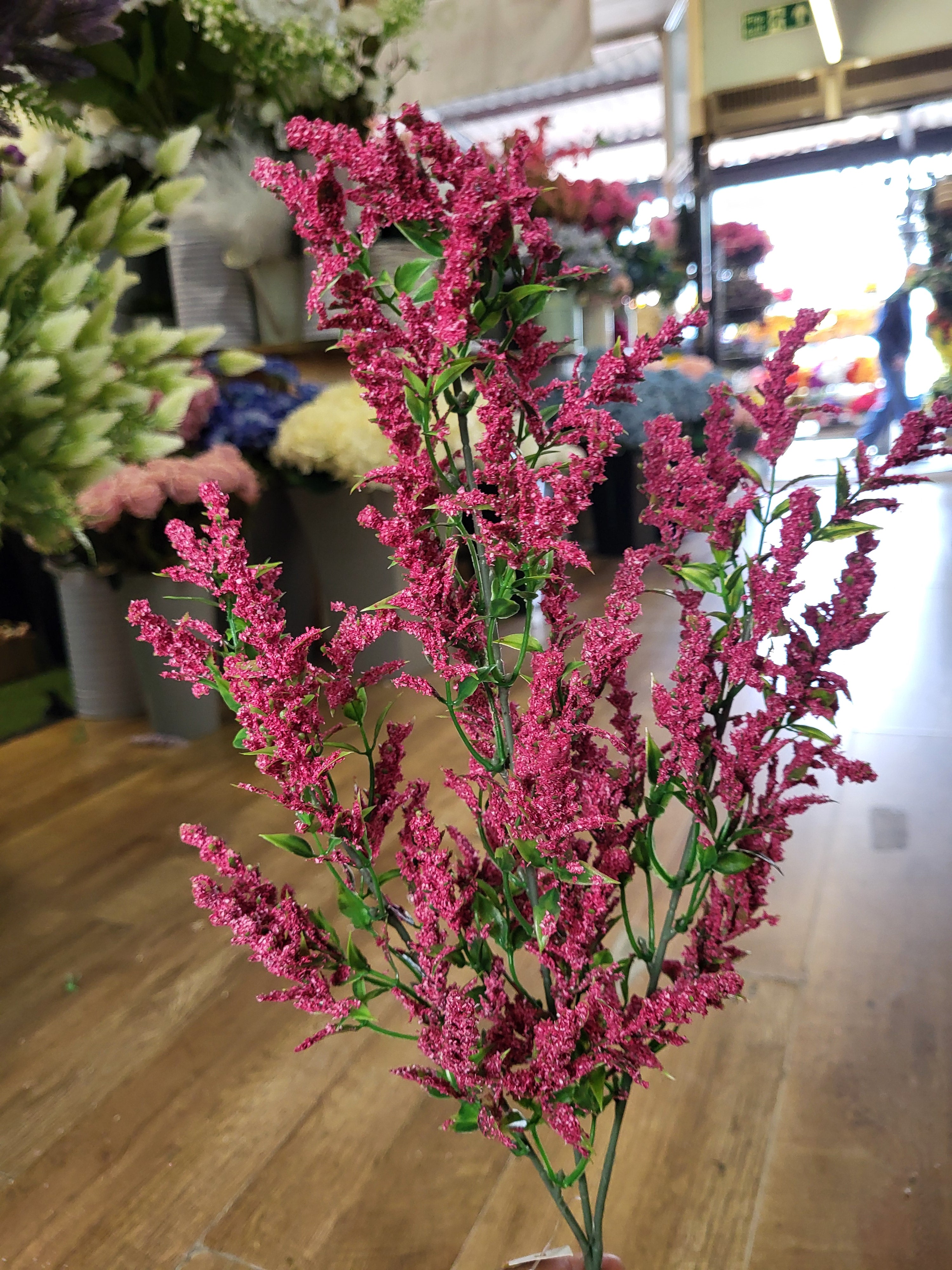 Long Wild lavender stem - 3 colours available image 7