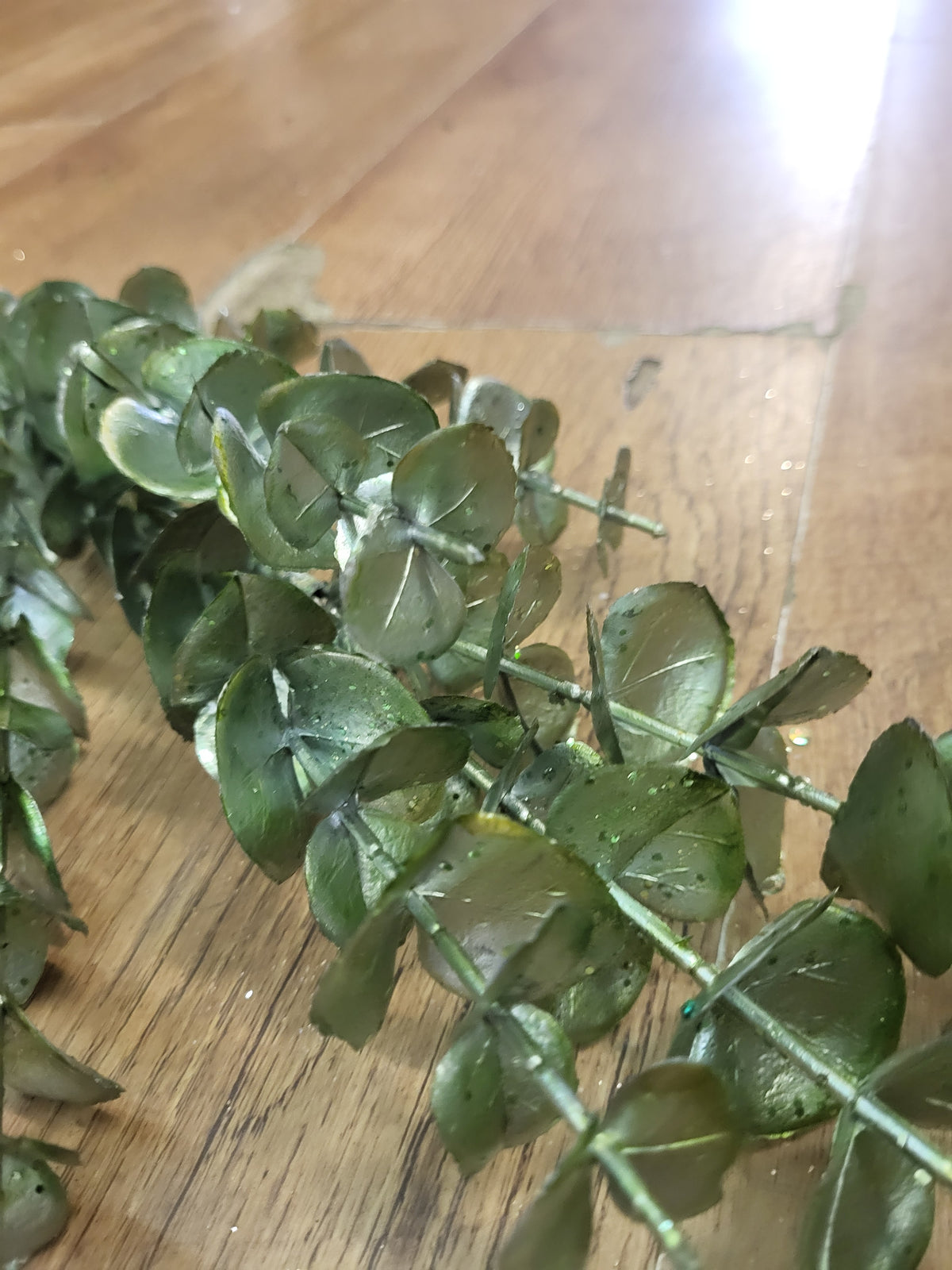 Long stem metallic sage green eucalyptus image 2