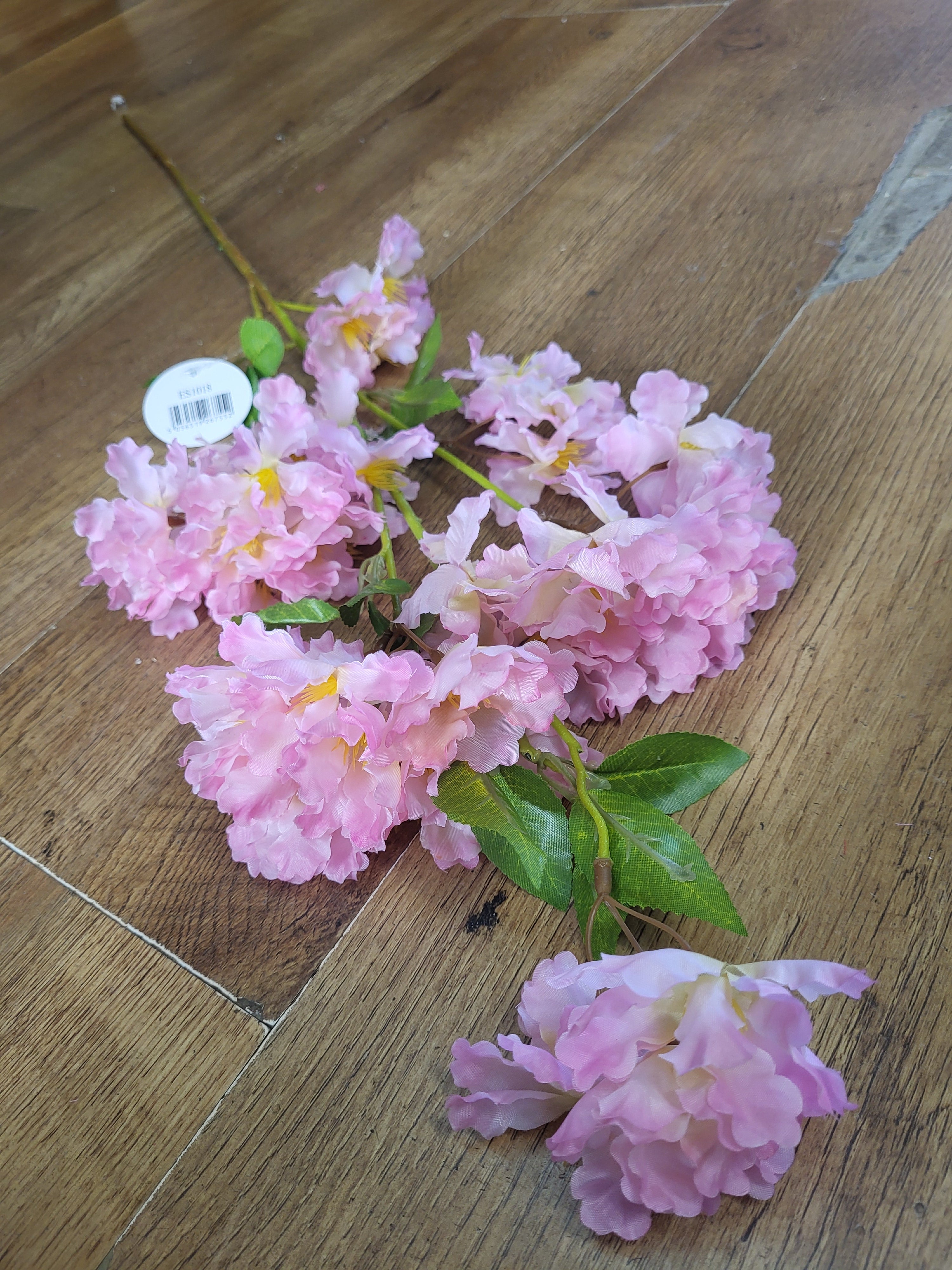 Long stem pink apple tree blossom image 3
