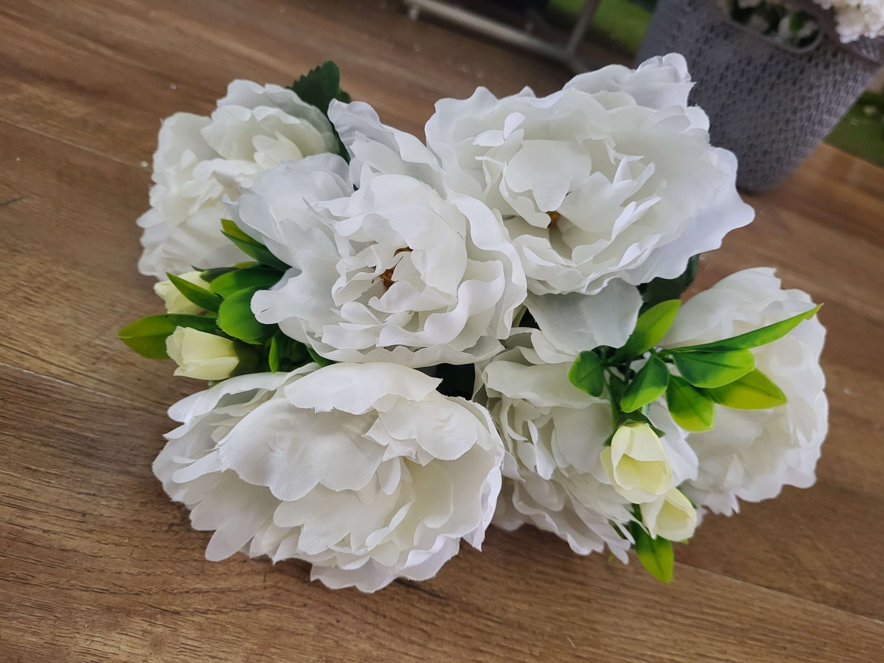 Large peony bouquet - 5 colours available image 8