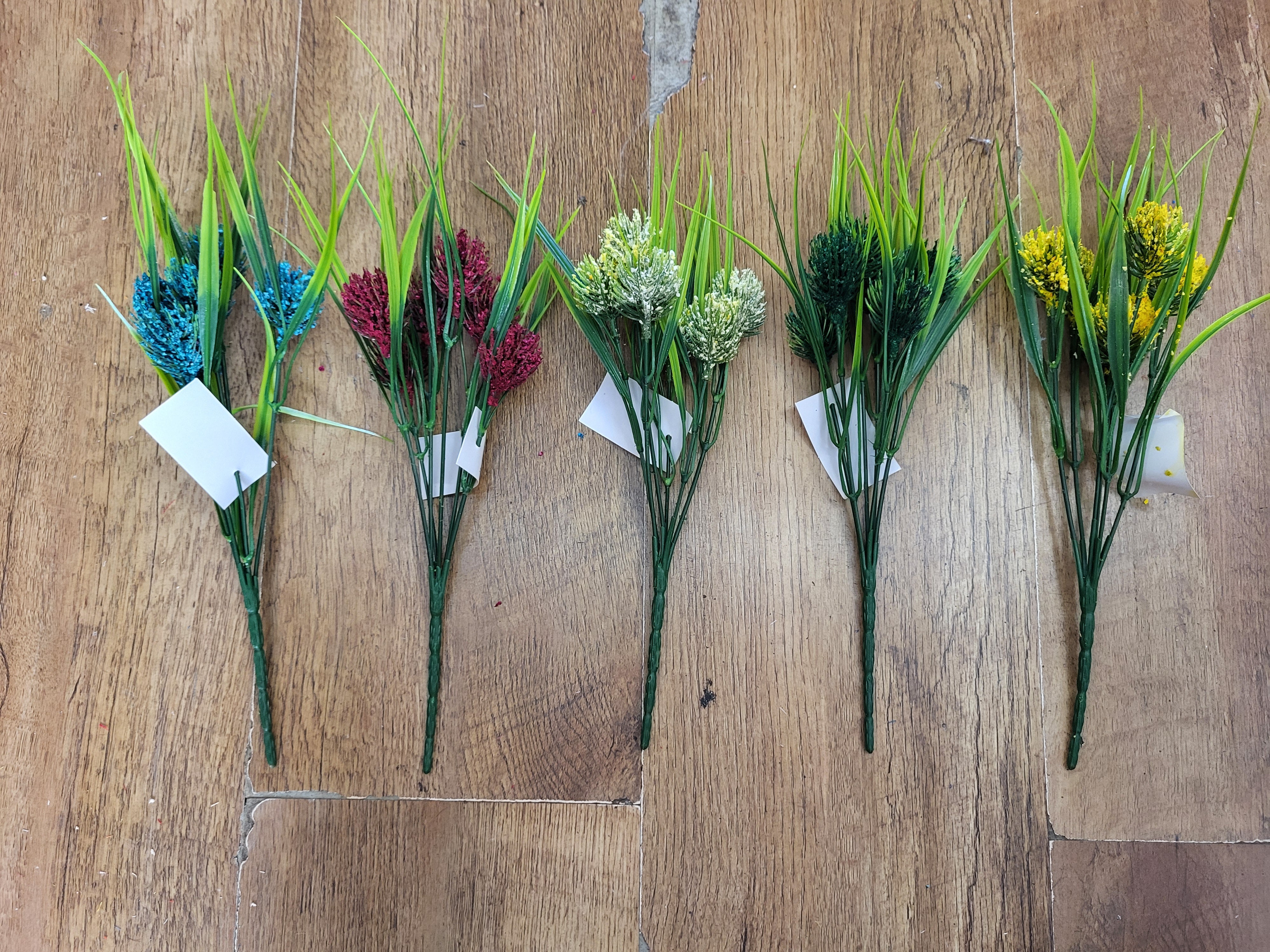 Allium with grass bunch - 5 colours available image 0