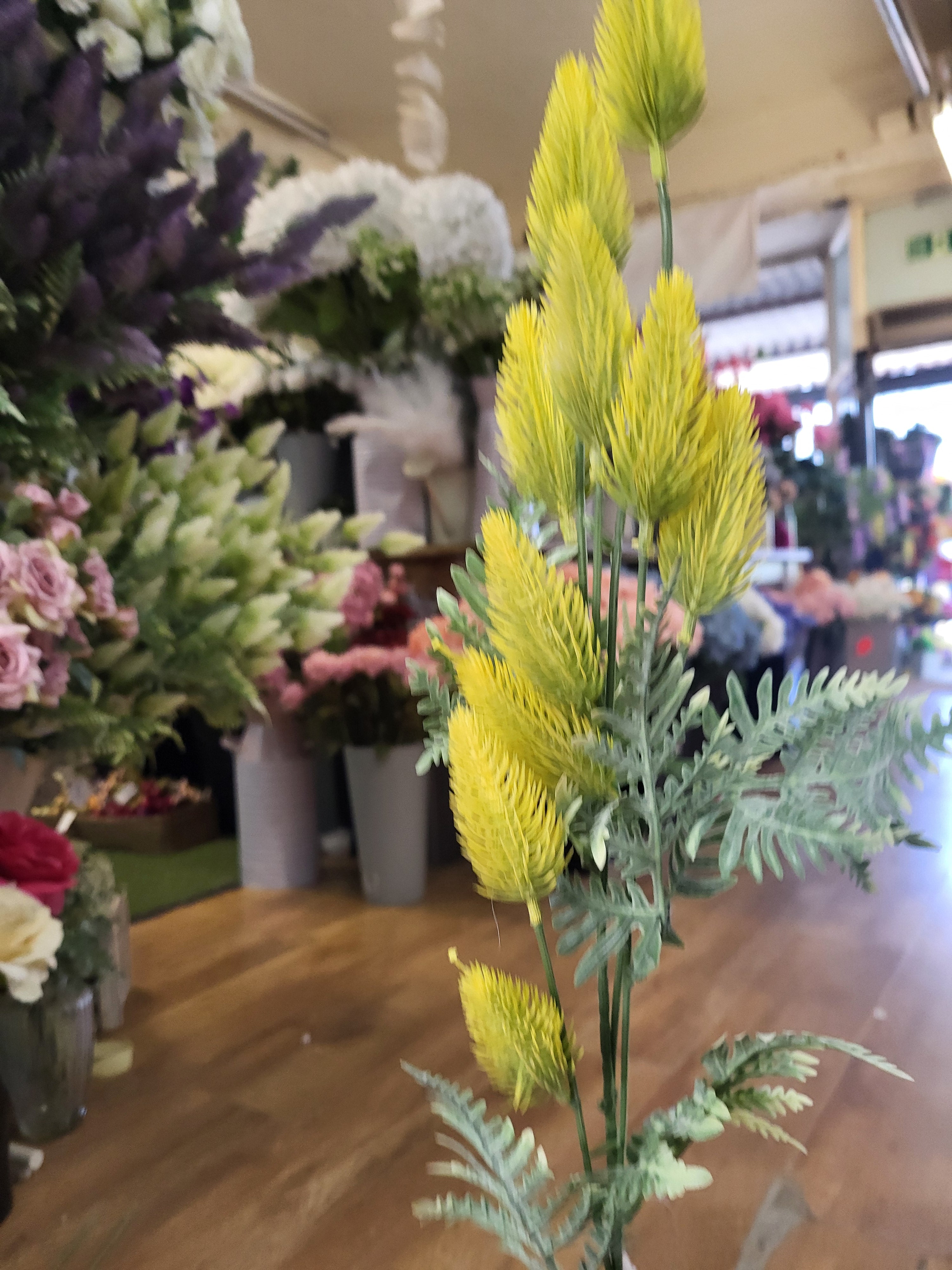 Tall thistle spray - 3 colours available image 12