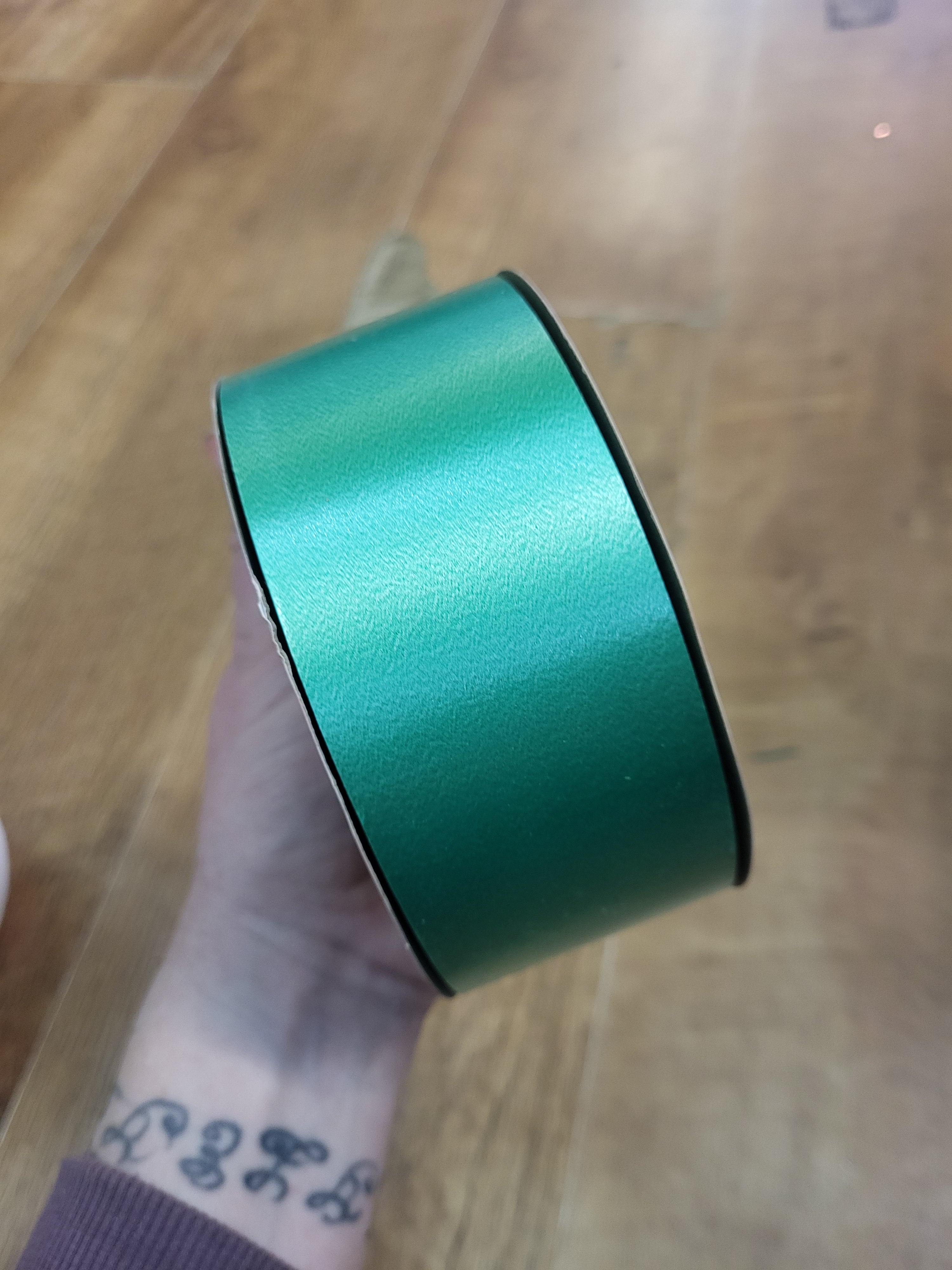 100yrd roll of florist poly ribbon - 3 colours available image 5