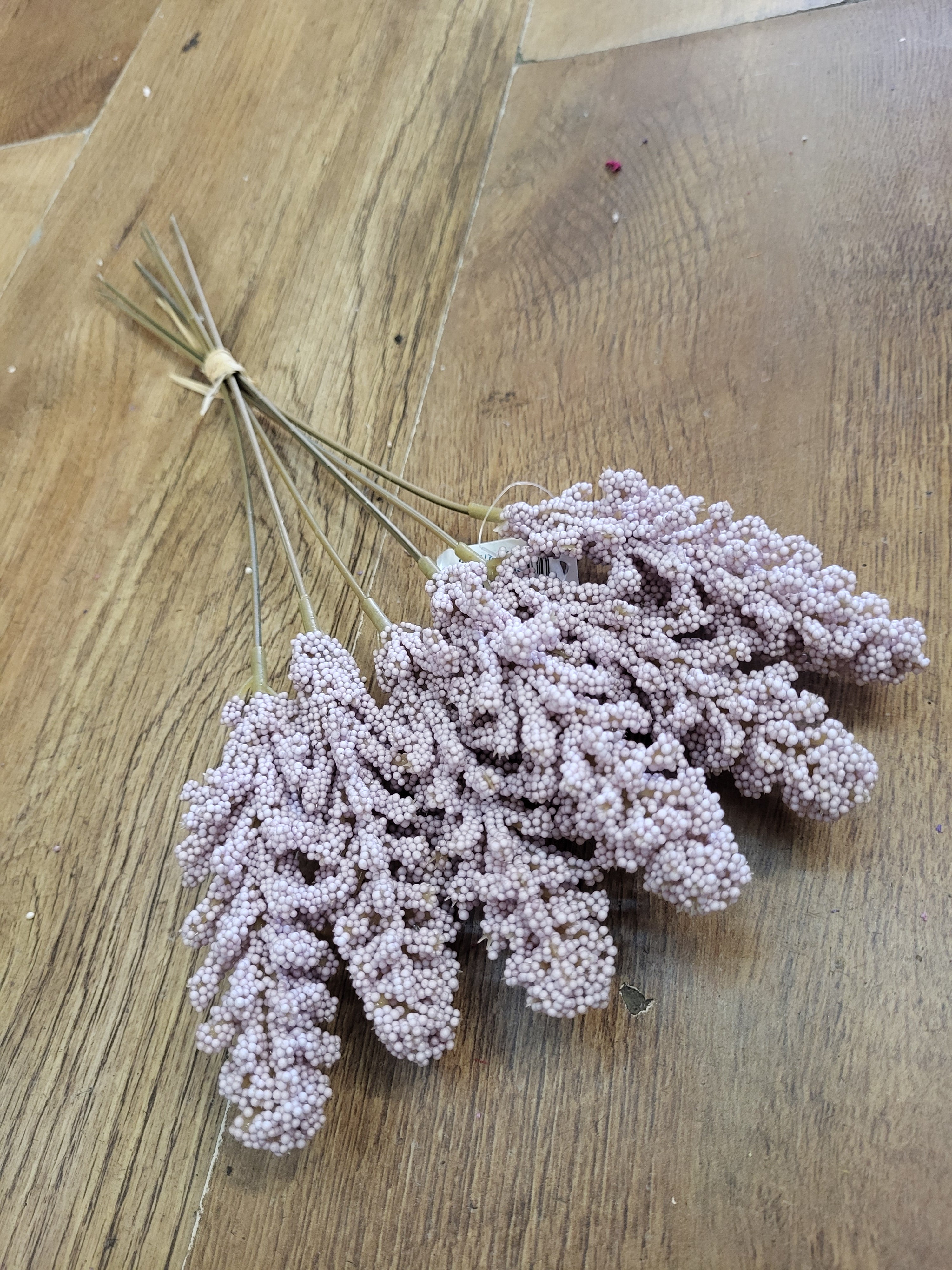 Bundle of 6 wheat stems - 4 colours available image 3