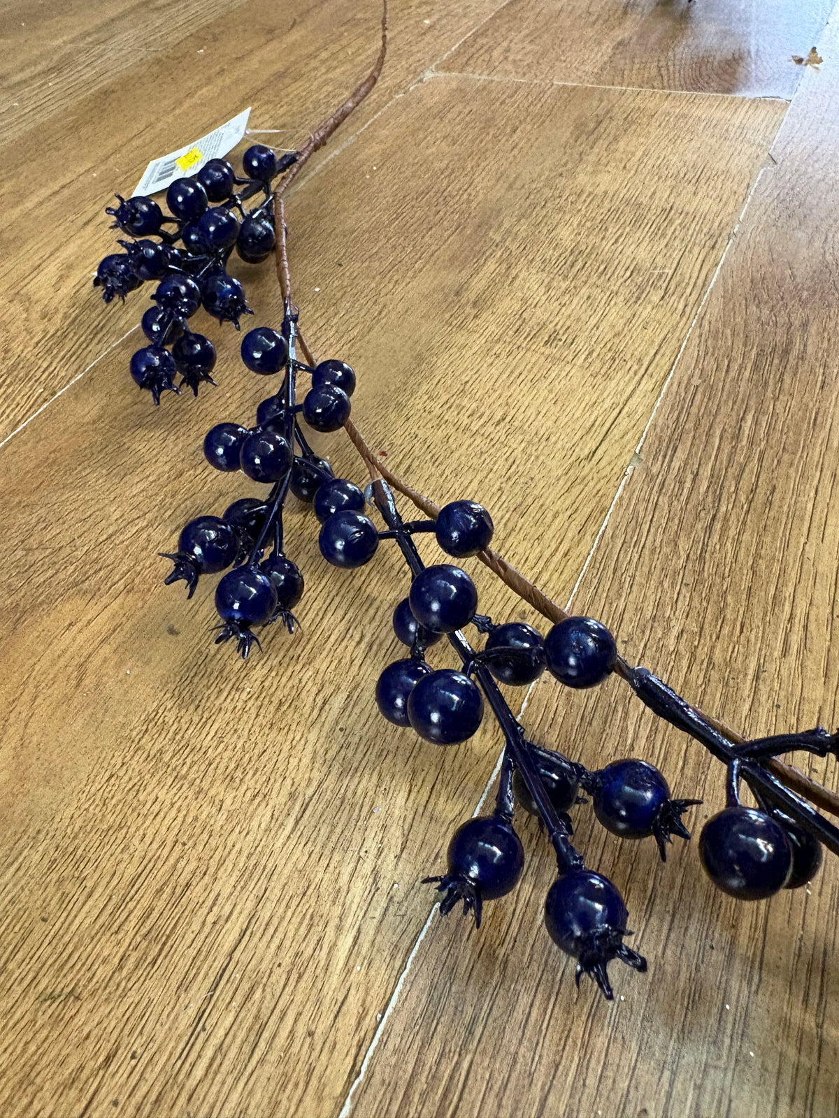 150cm blue berry garland