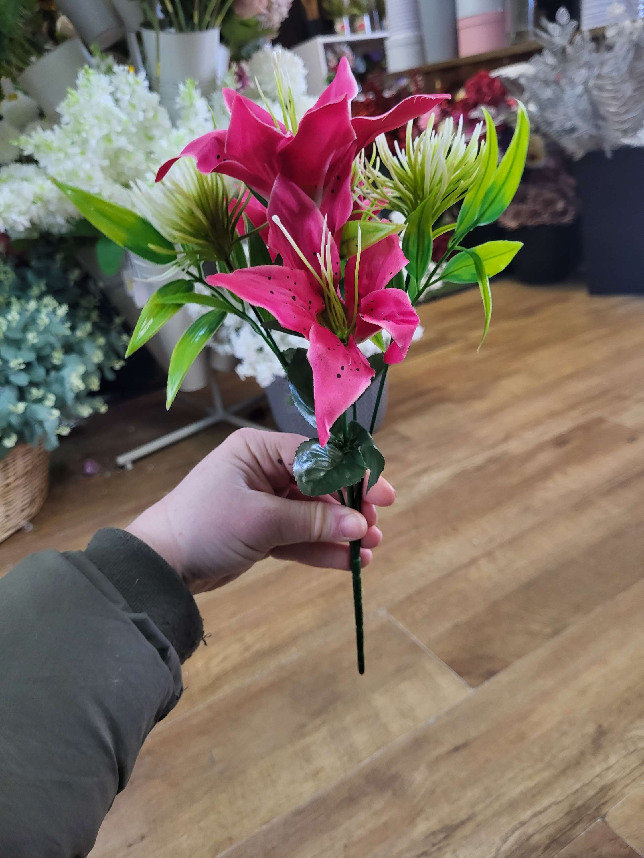 Tiger lily and allium bunch - 6 colours available image 7