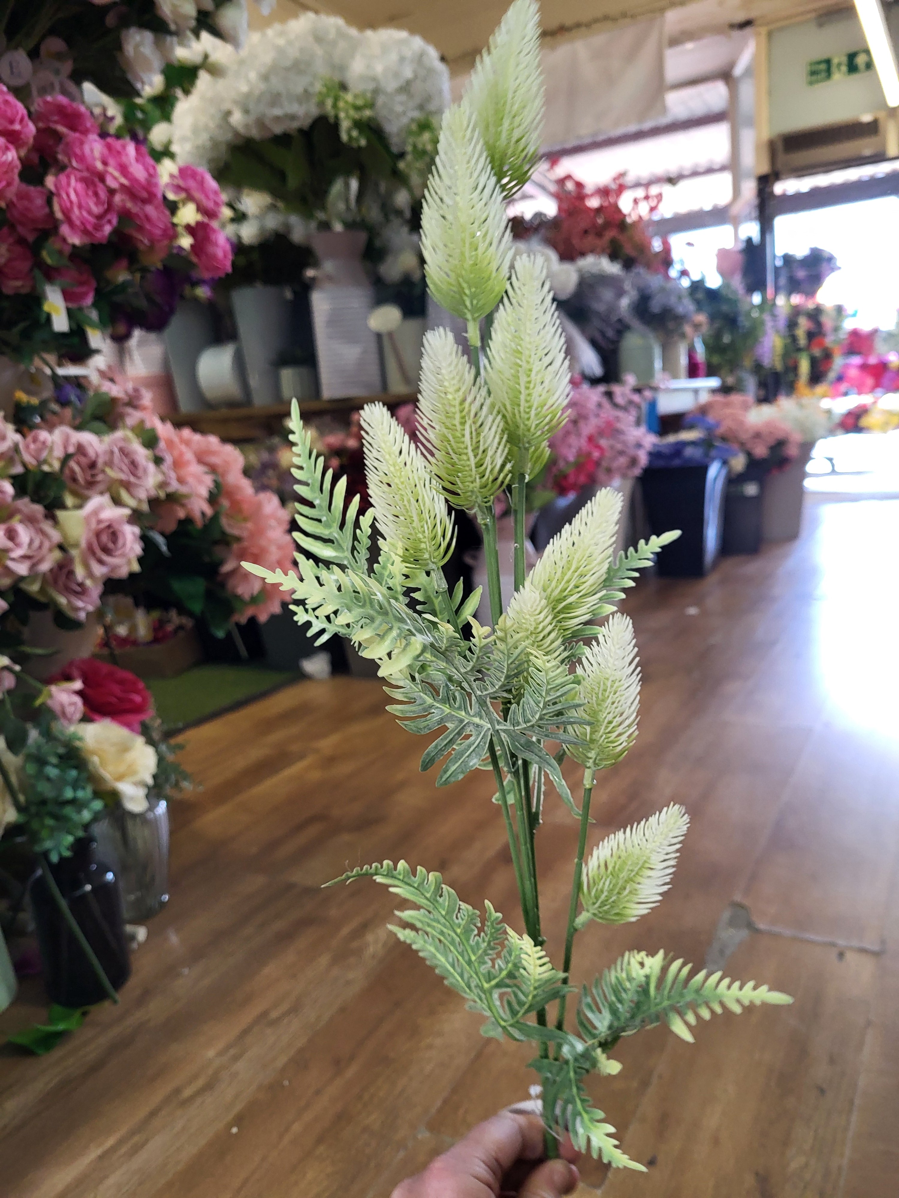 Tall thistle spray - 3 colours available image 8