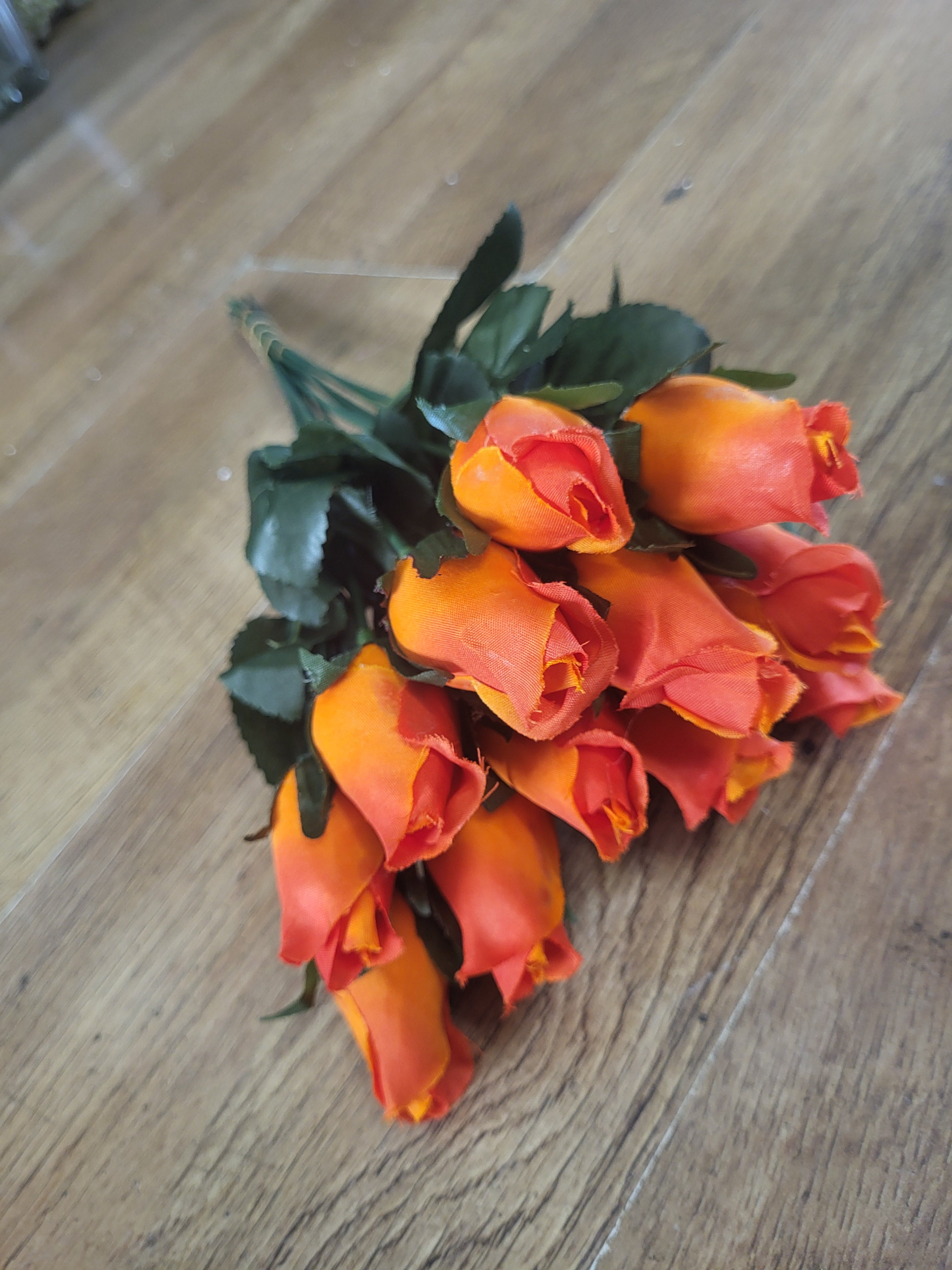 Bundle of 12 long wired rose picks - 4 colours available image 5