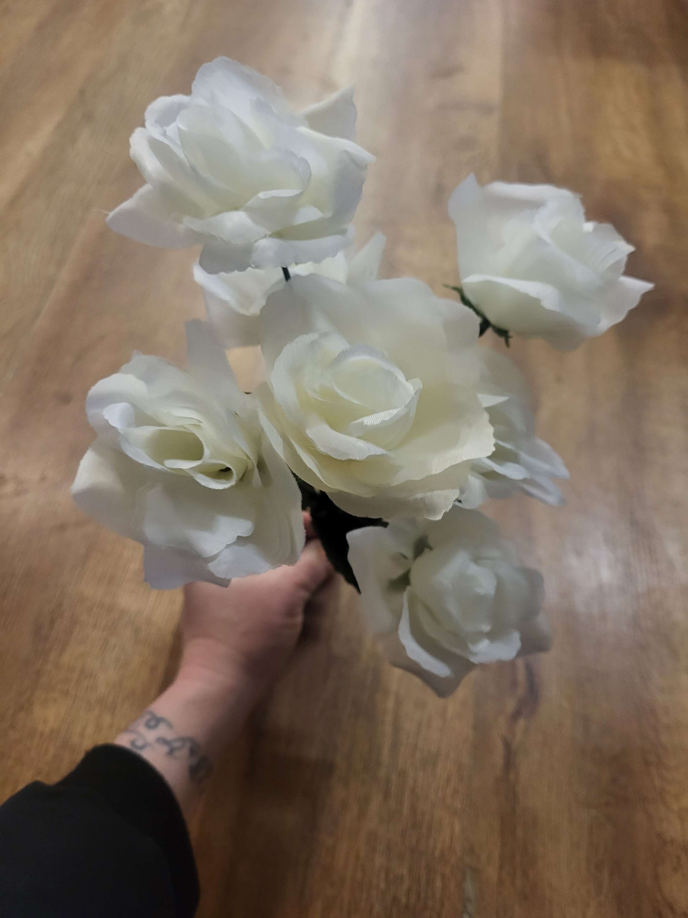 Cream flowers - 3 styles image 4