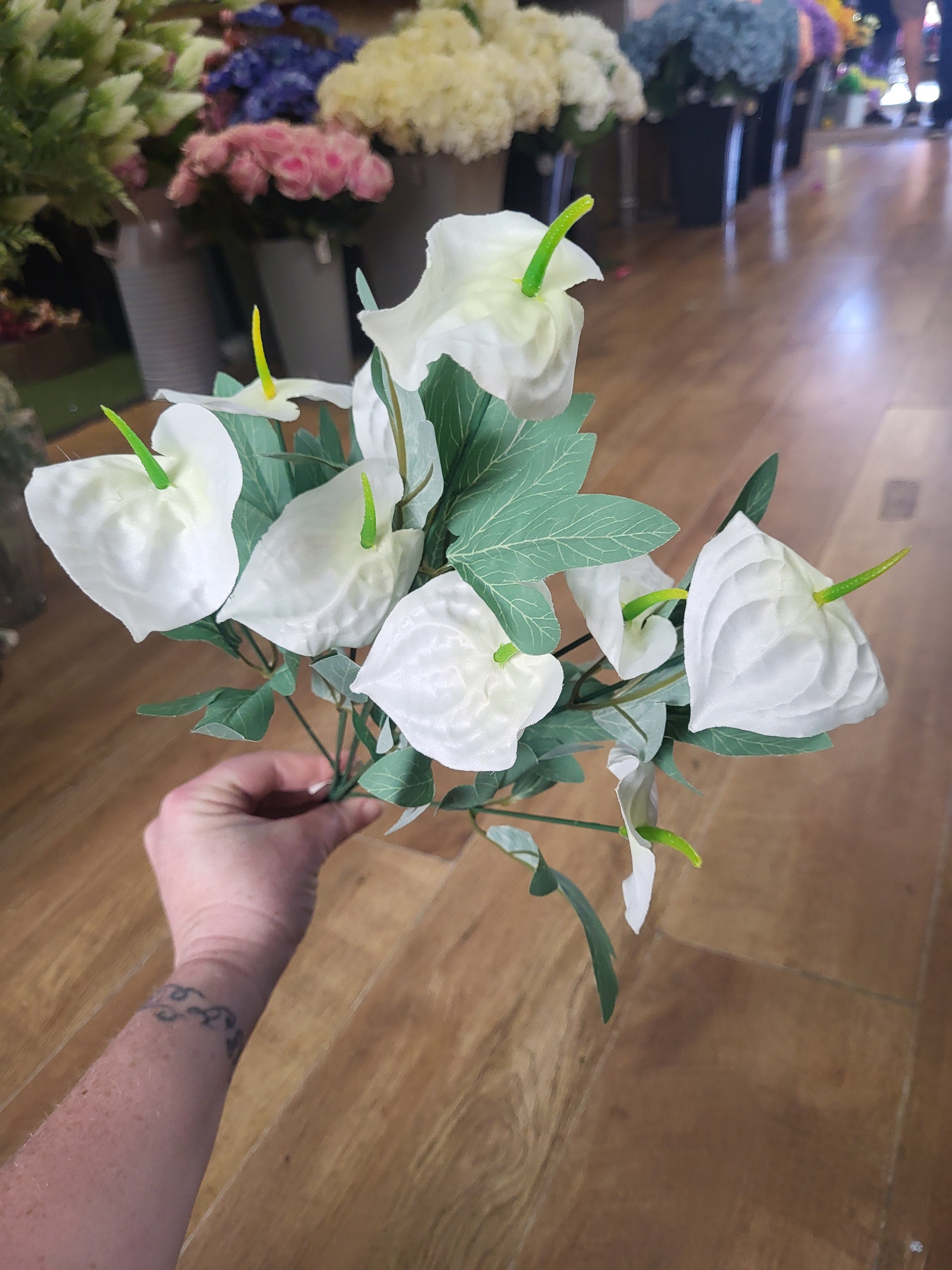 Calla lily big bunch - 3 colours available image 5