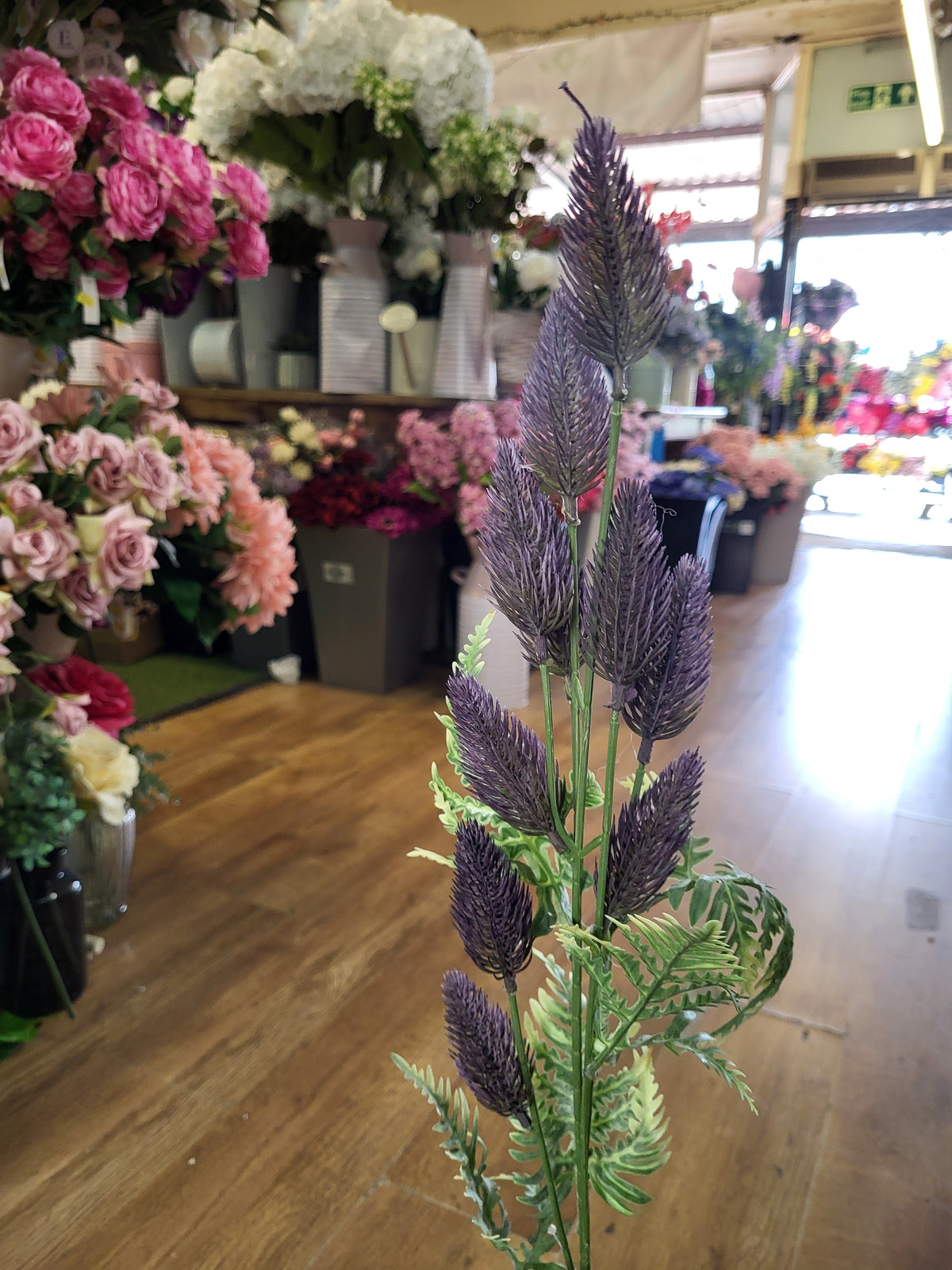 Tall thistle spray - 3 colours available image 6